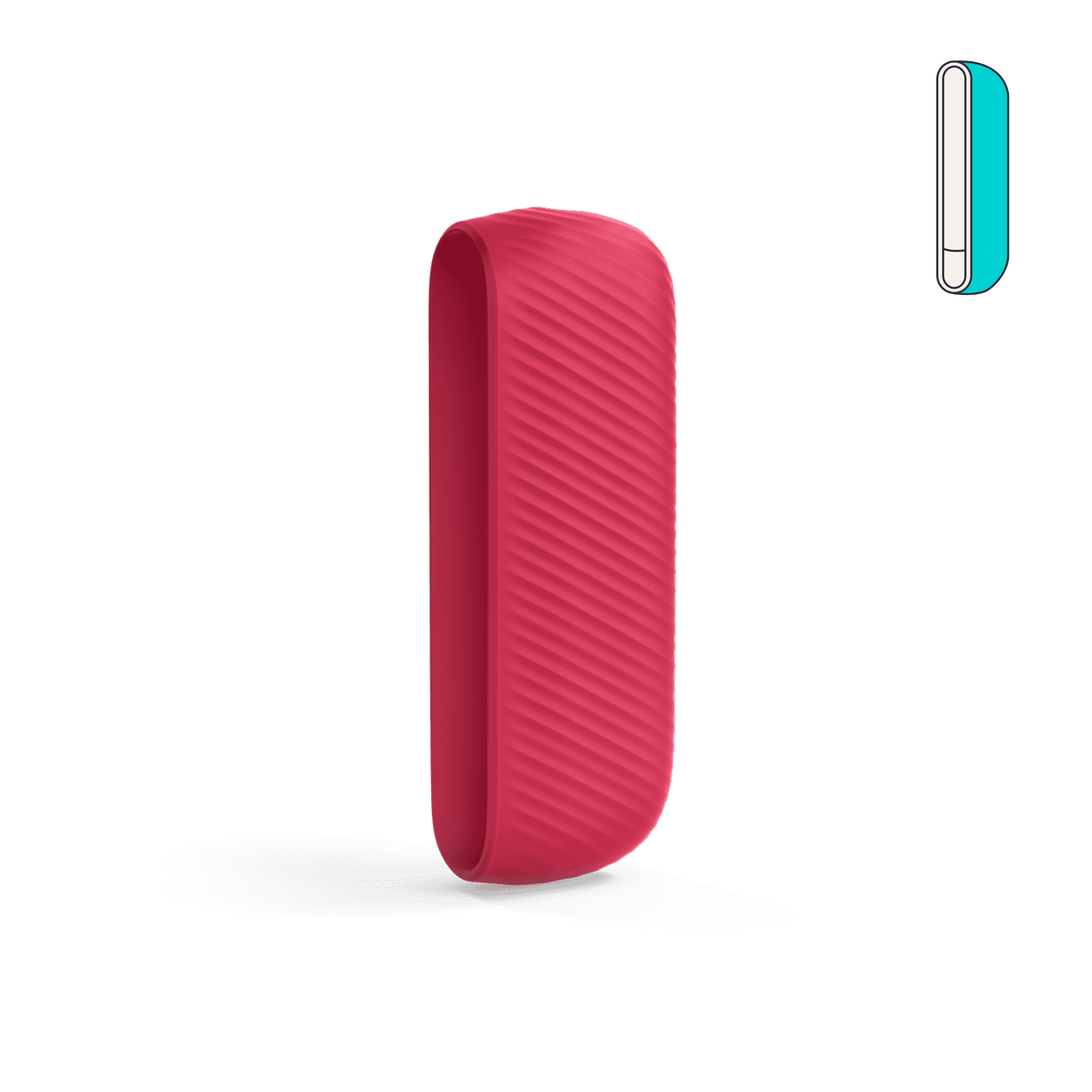 IQOS ILUMA Silikonhülle Claret Red (Claret Red)