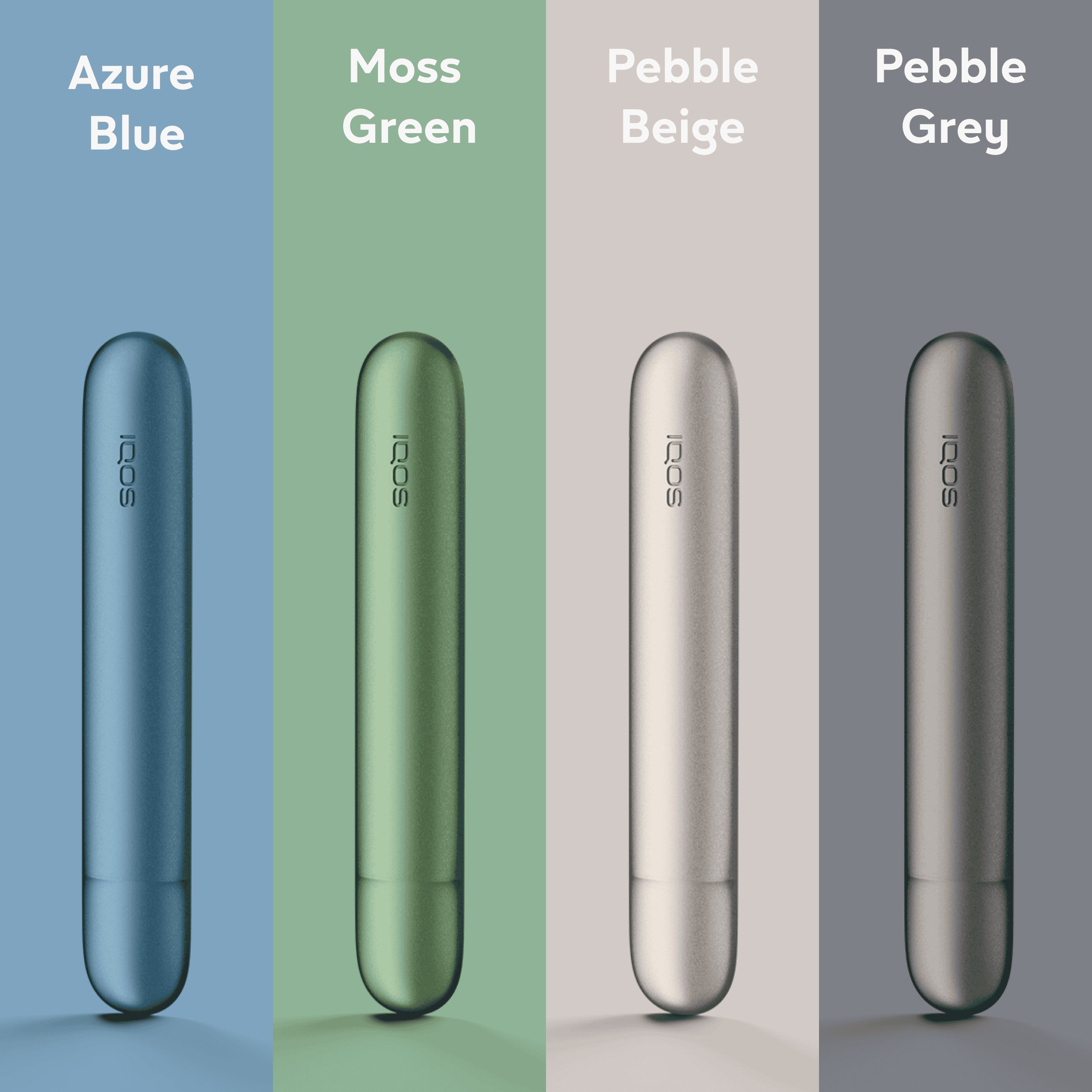 IQOS ILUMA Aluminium Klappen-Cover Azure Blue (Azure Blue)