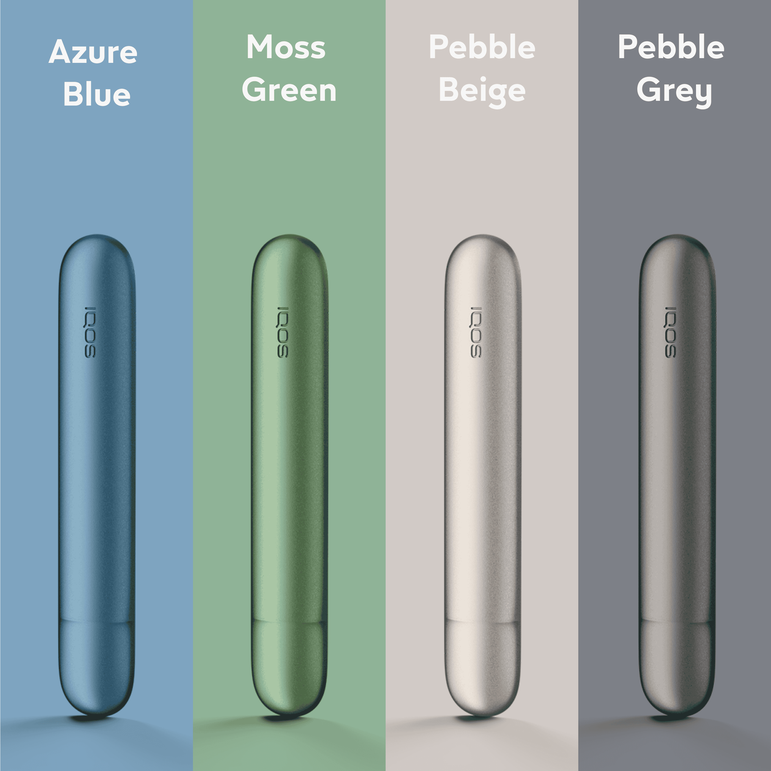 IQOS ILUMA Aluminium Klappen-Cover Pebble Grey (Pebble Grey)