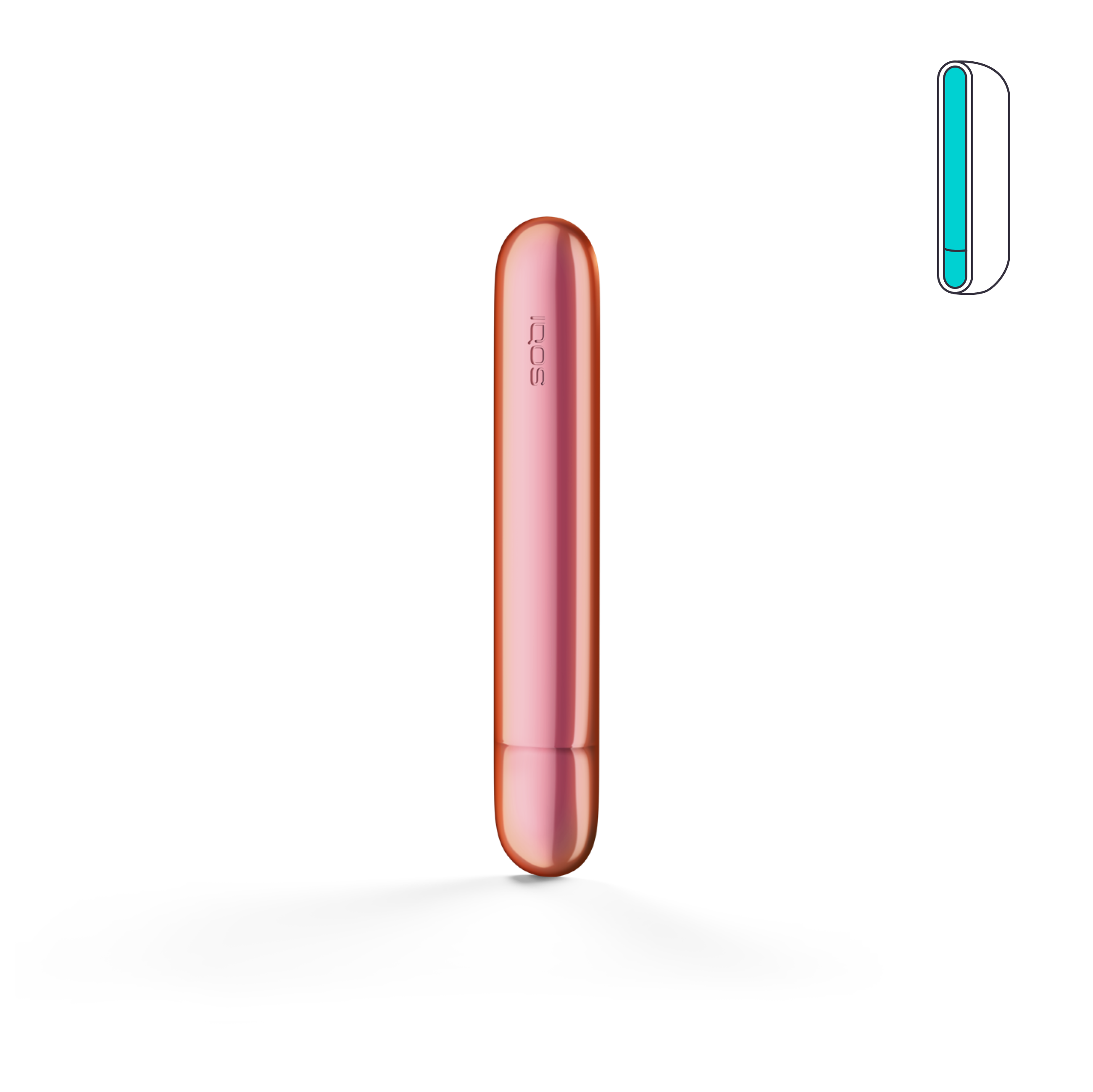 IQOS ILUMA Klappen-Cover Orange Glow (Orange Glow)