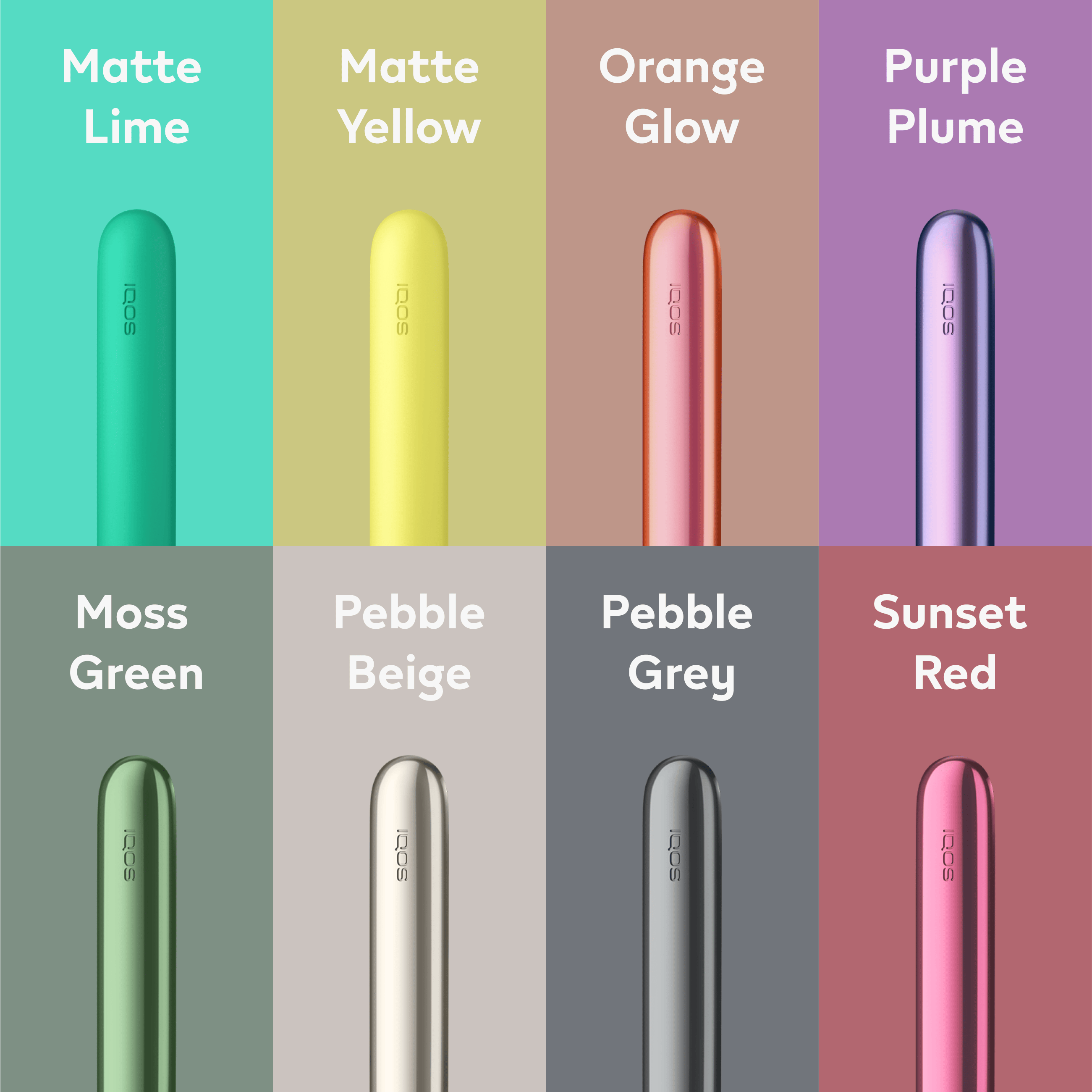IQOS ILUMA Klappen-Cover Orange Glow (Orange Glow)