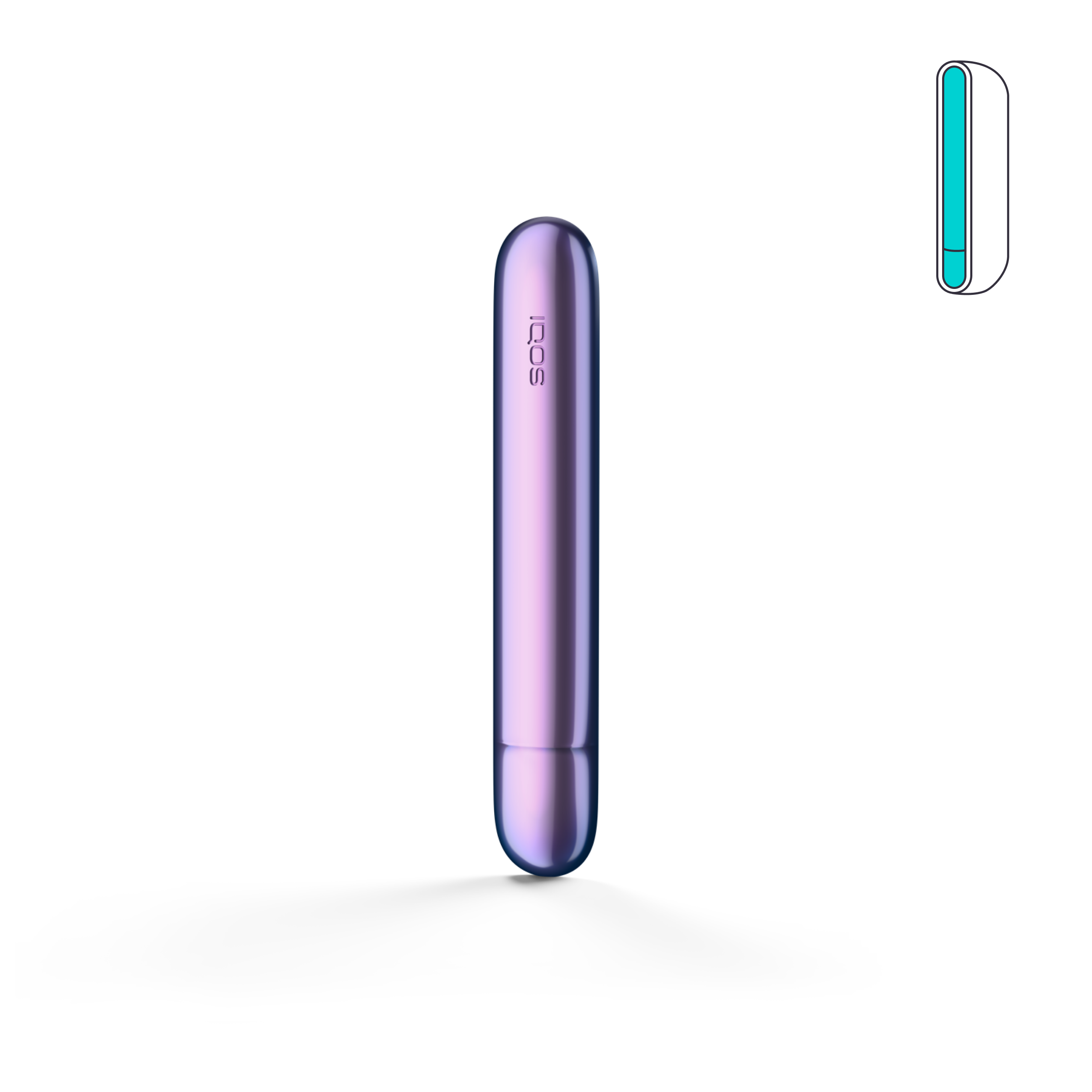 IQOS ILUMA Klappen-Cover Purple Plume (Purple Plume)