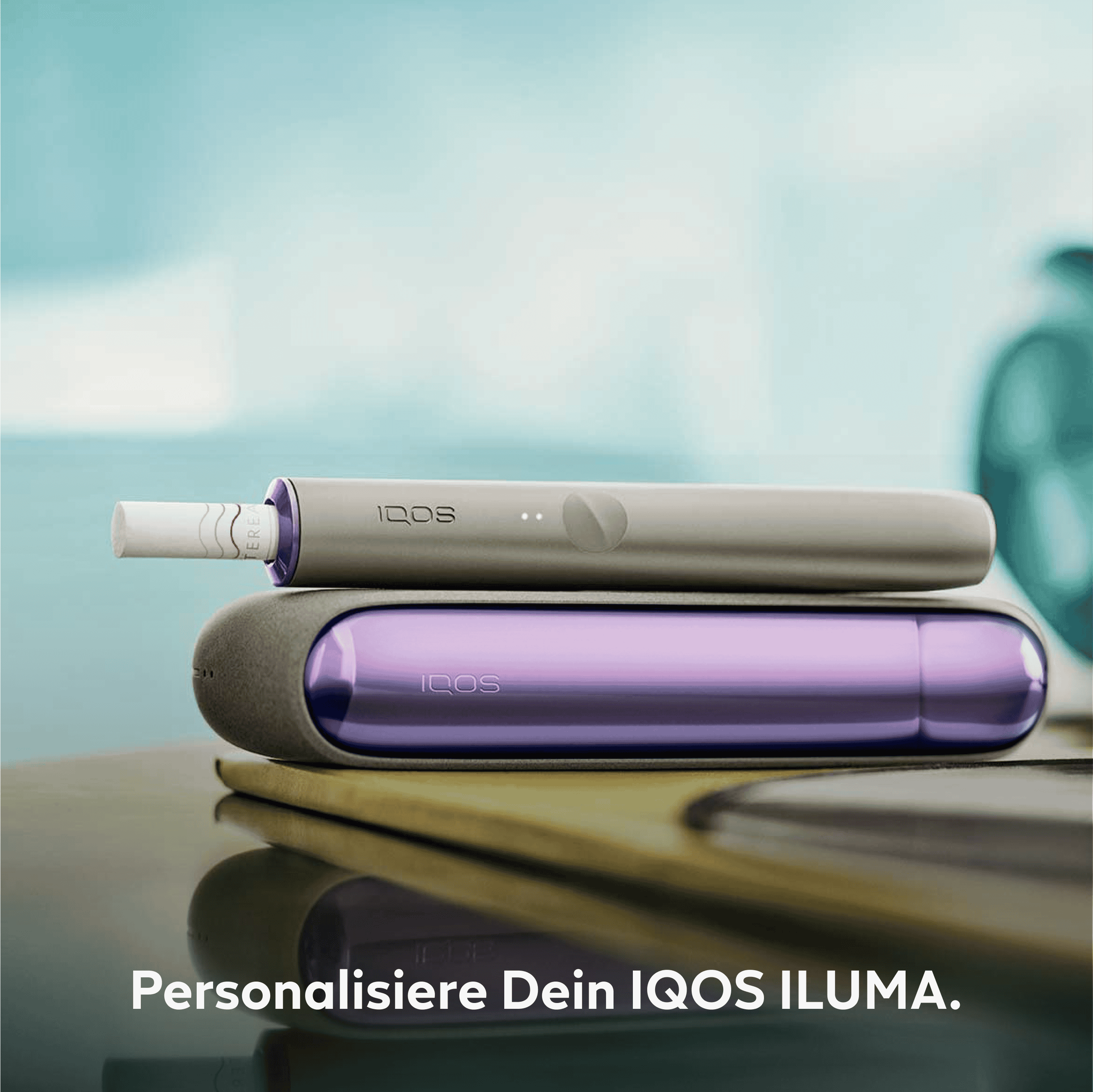 IQOS ILUMA Klappen-Cover Purple Plume (Purple Plume)