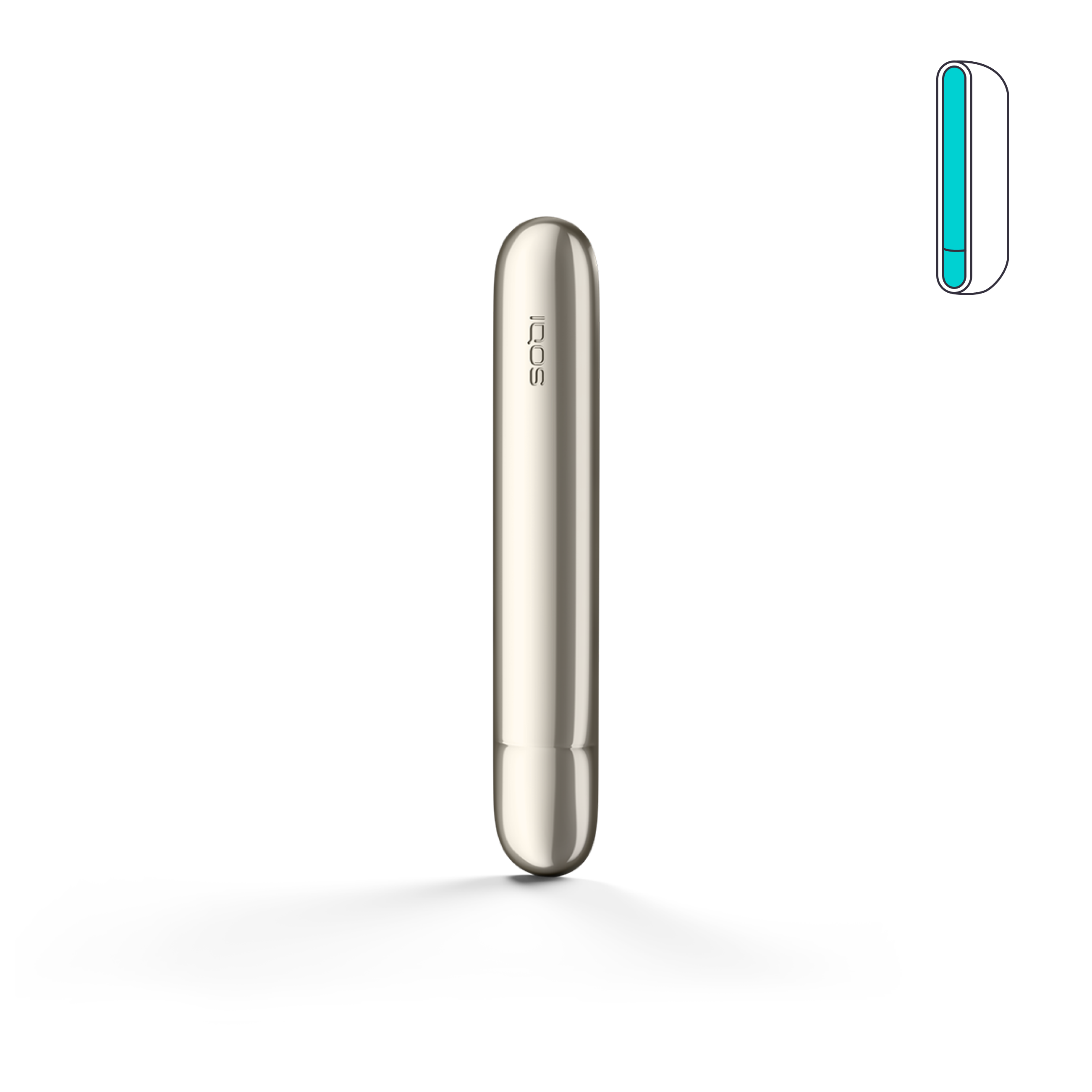 IQOS ILUMA Klappen-Cover Pebble Beige (Pebble Beige)