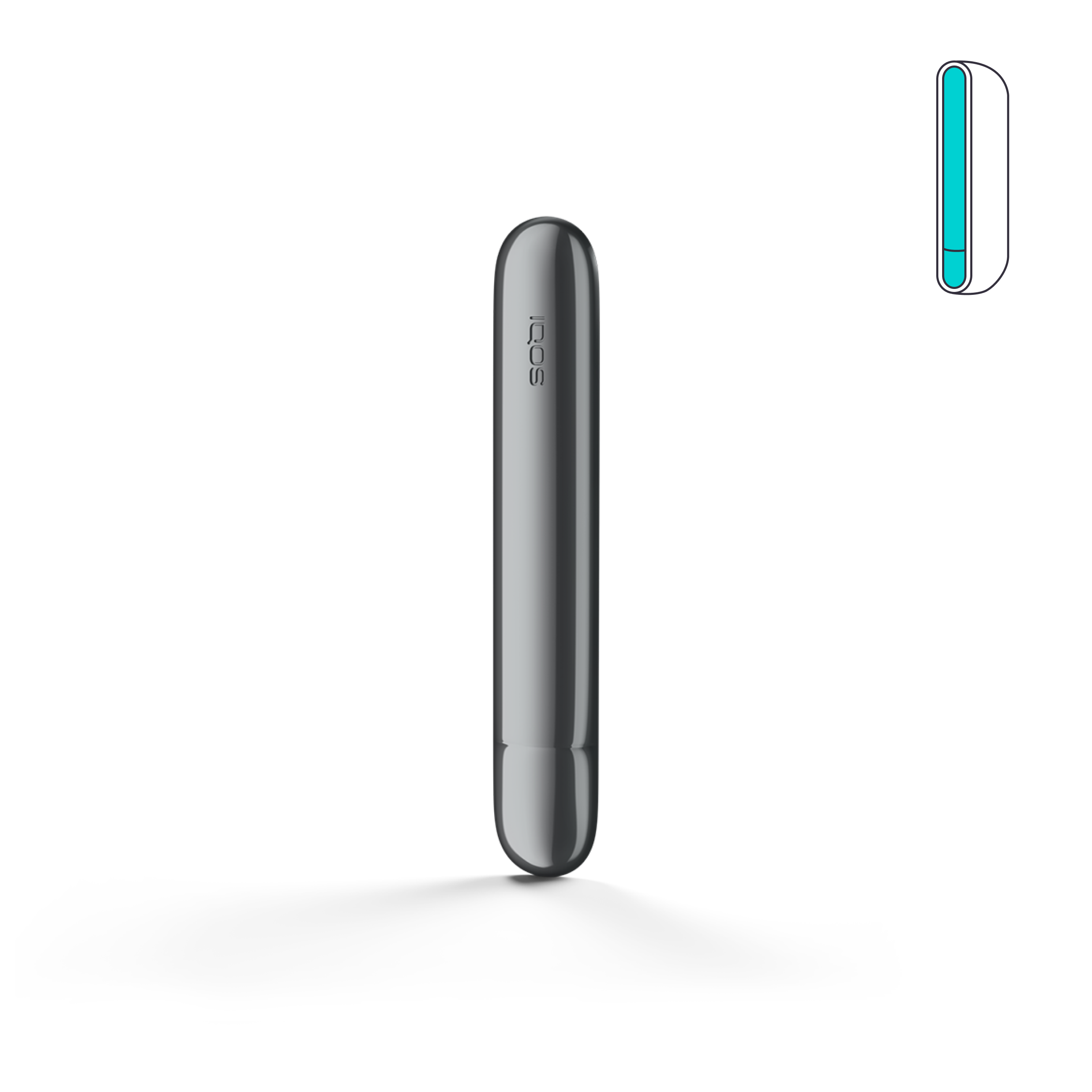 IQOS ILUMA Klappen-Cover Pebble Grey (Pebble Grey)