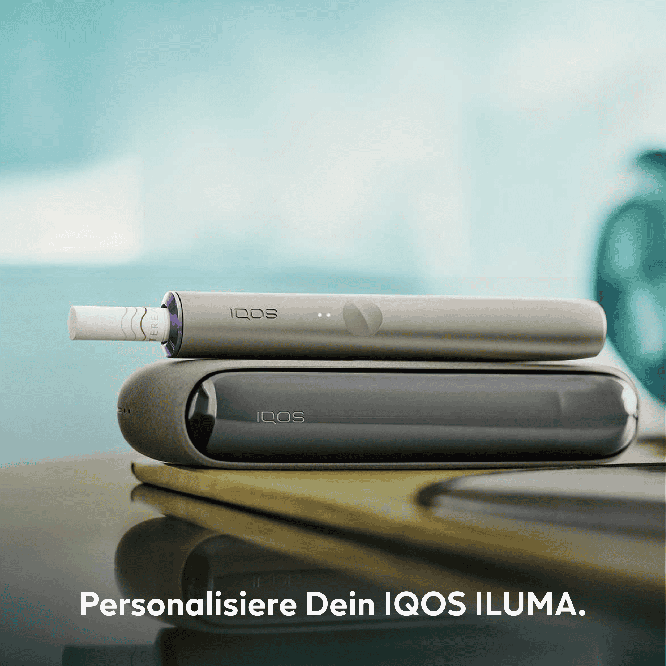 IQOS ILUMA Klappen-Cover Pebble Grey (Pebble Grey)
