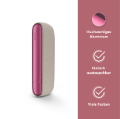 IQOS ILUMA Klappen-Cover Sunset Red (Sunset Red)
