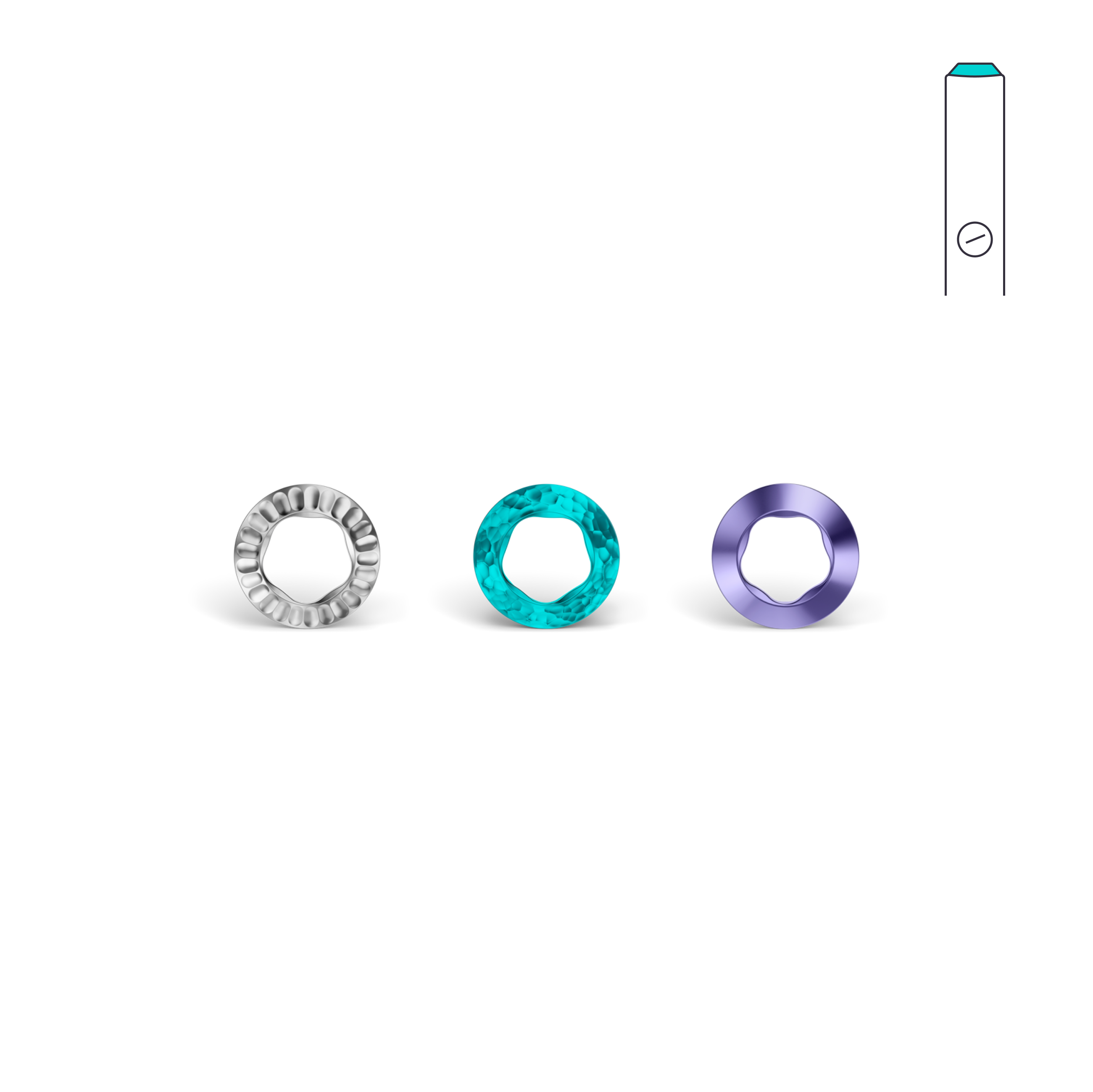 IQOS ILUMA & ILUMA PRIME Premium Ring Set Celebrate (Multiple Colors)