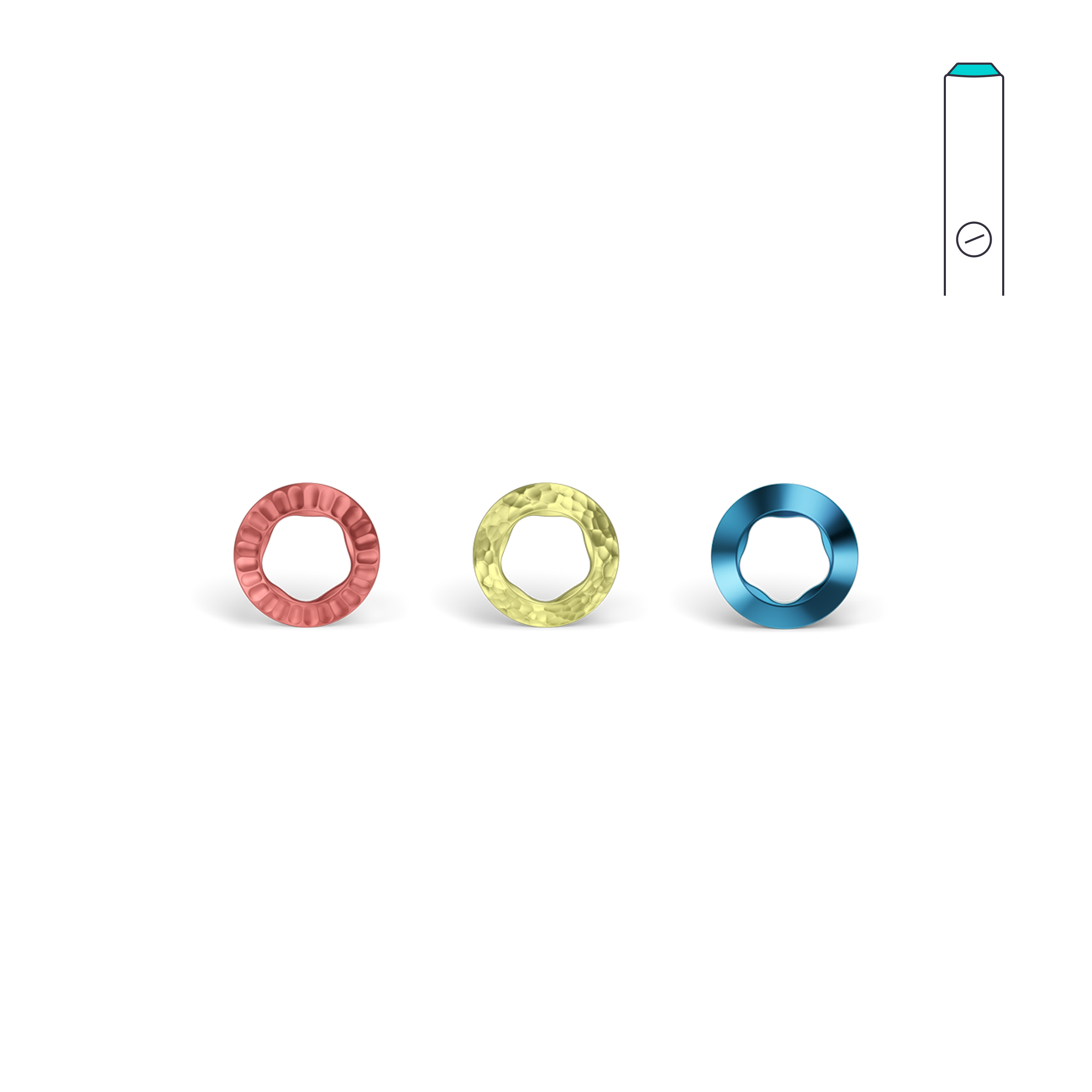 IQOS ILUMA & ILUMA PRIME Premium Ring Set Emanate (Multiple Colors)