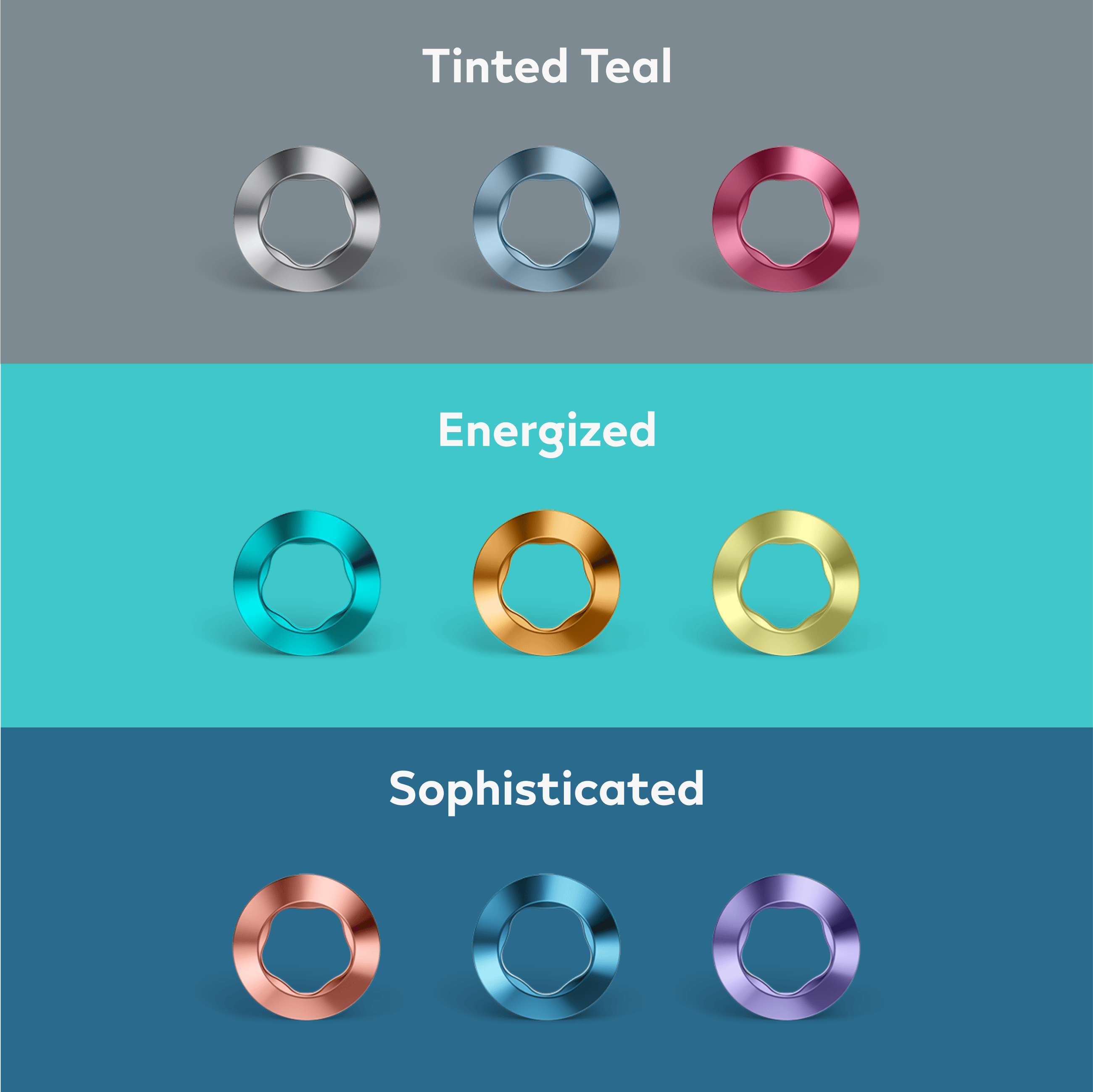 IQOS ILUMA & ILUMA PRIME Ring Set Energized (Multiple Colors)