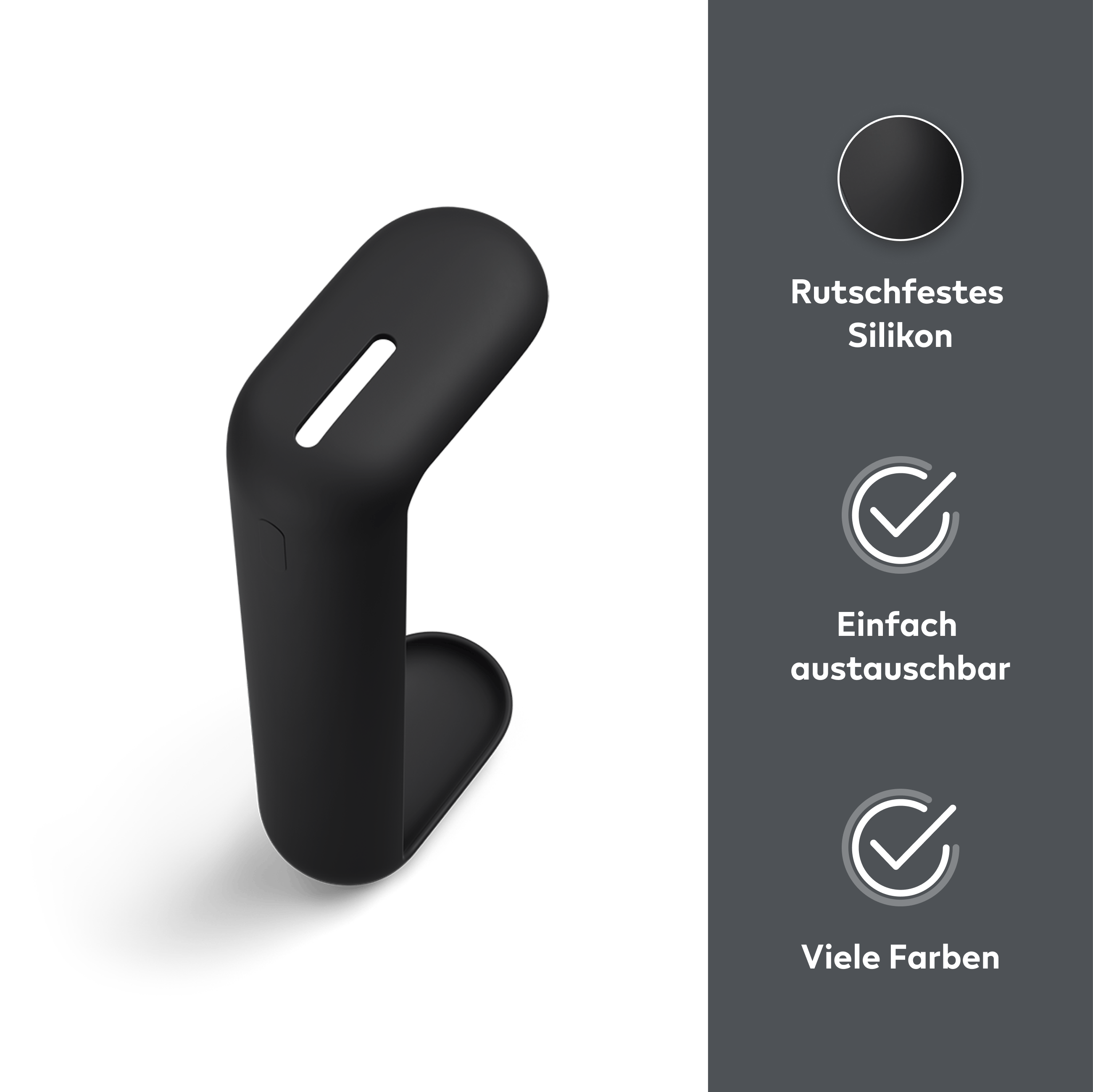 IQOS ILUMA PRIME Silikonhülle Obsidian Black (Obsidian Black)