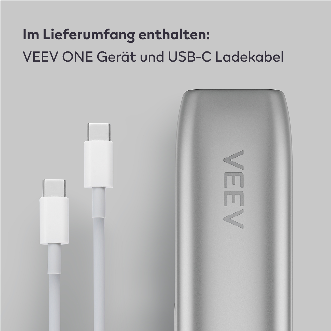 VEEV ONE Gerät Silky Grey  (Silky Grey)