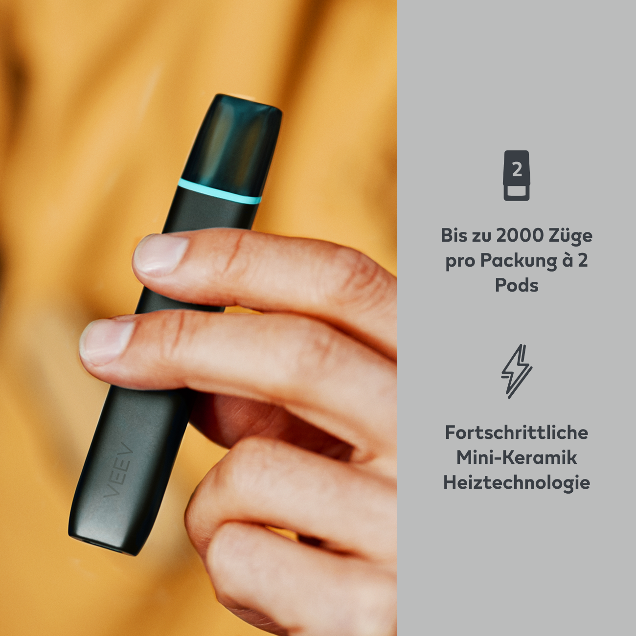 VEEV ONE Gerät Silky Grey  (Silky Grey)