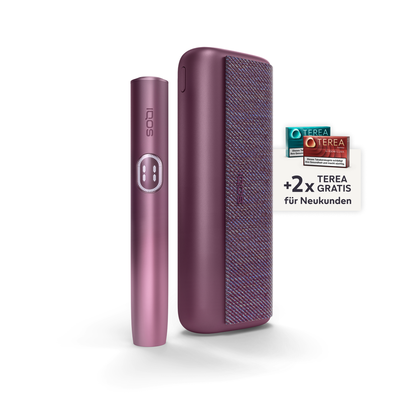 IQOS ILUMA i PRIME Kit Garnet Red (PRIME GARNET RED)