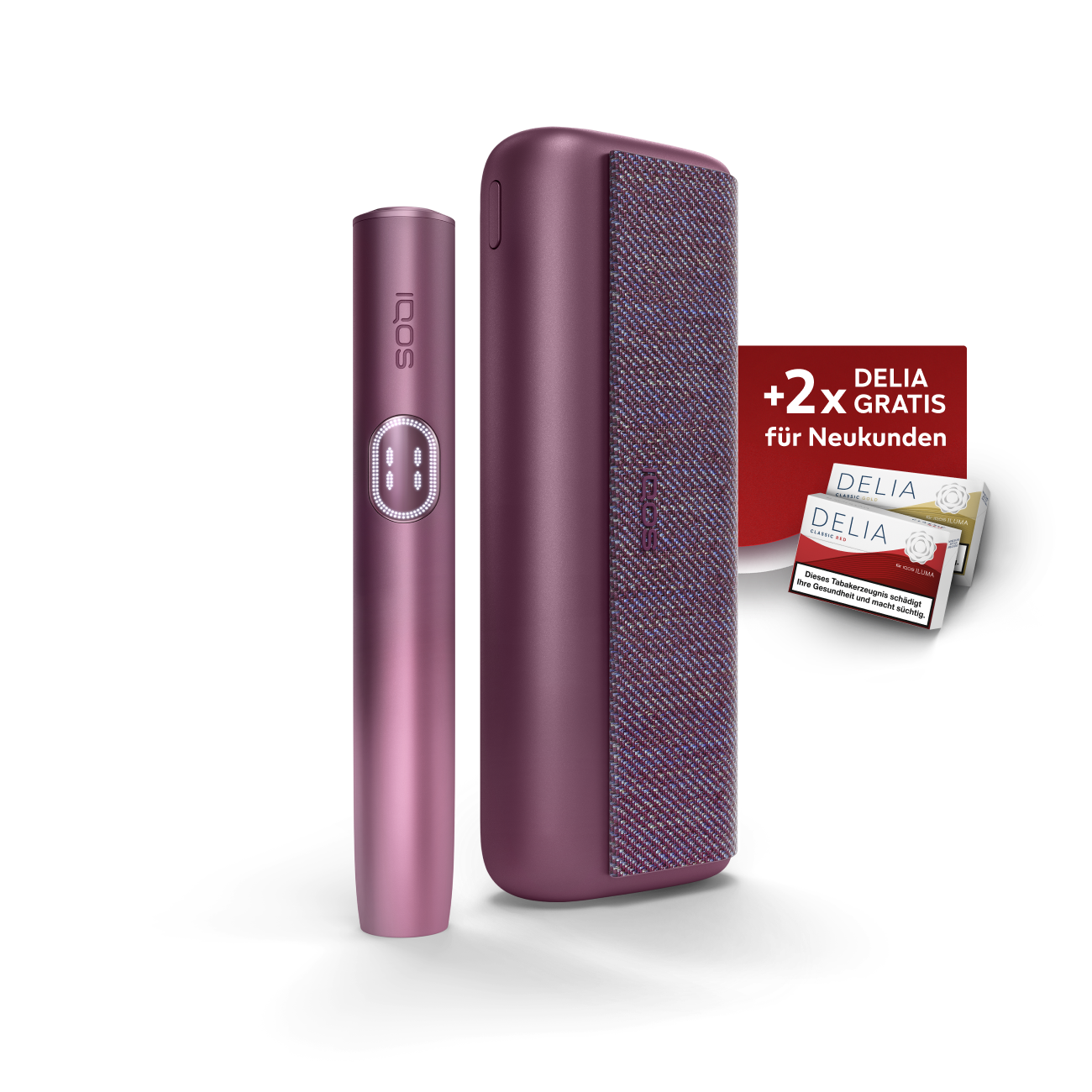 IQOS ILUMA i PRIME Kit Garnet Red (PRIME GARNET RED)