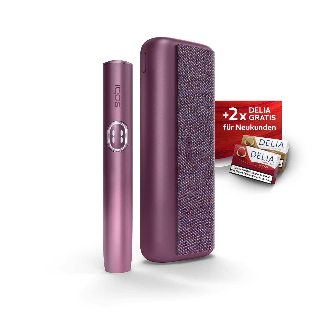 IQOS ILUMA i PRIME Kit Garnet Red (PRIME GARNET RED)