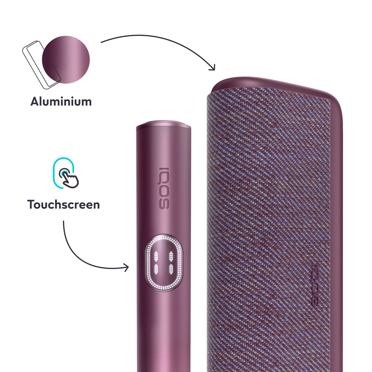 IQOS ILUMA i PRIME Kit Garnet Red (PRIME GARNET RED)