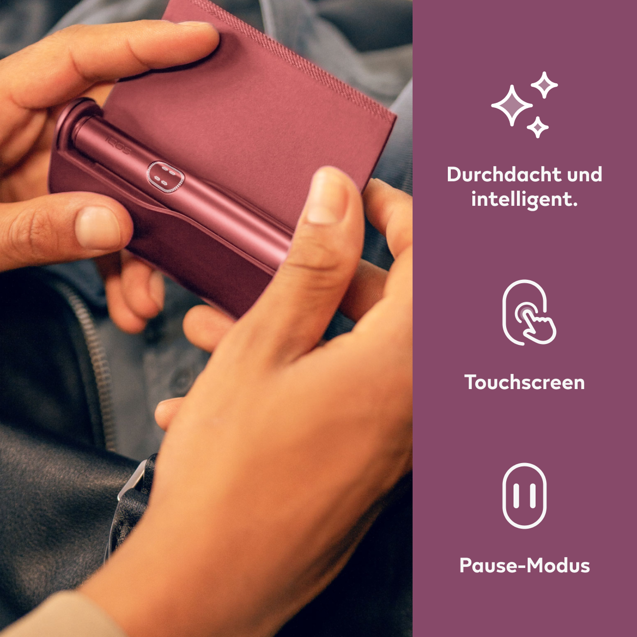 IQOS ILUMA i PRIME Kit Garnet Red (PRIME GARNET RED)