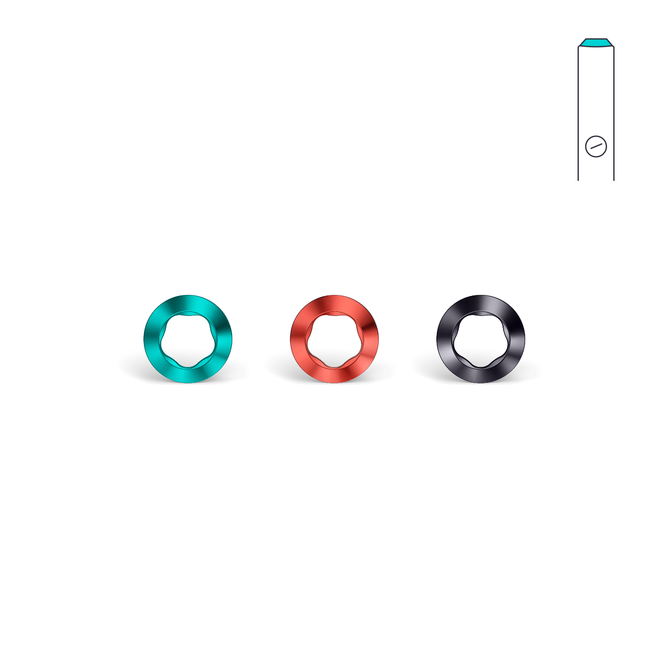 IQOS ILUMA i & ILUMA i PRIME Pixel Perfect Ring Set (Pixel Perfect)