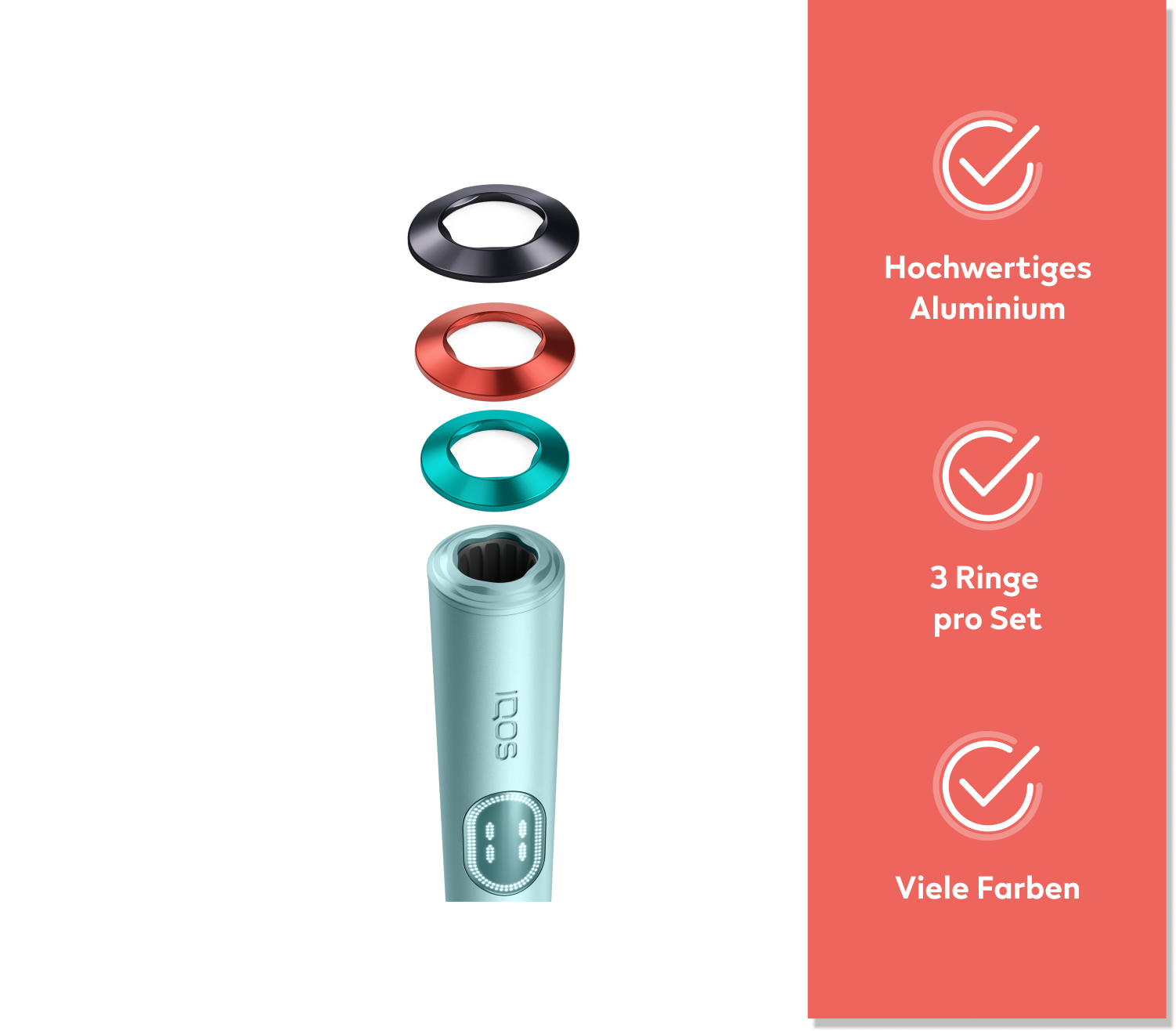 Jetzt kaufen: IQOS ILUMA Ring Set Pixel Perfect | IQOS DE