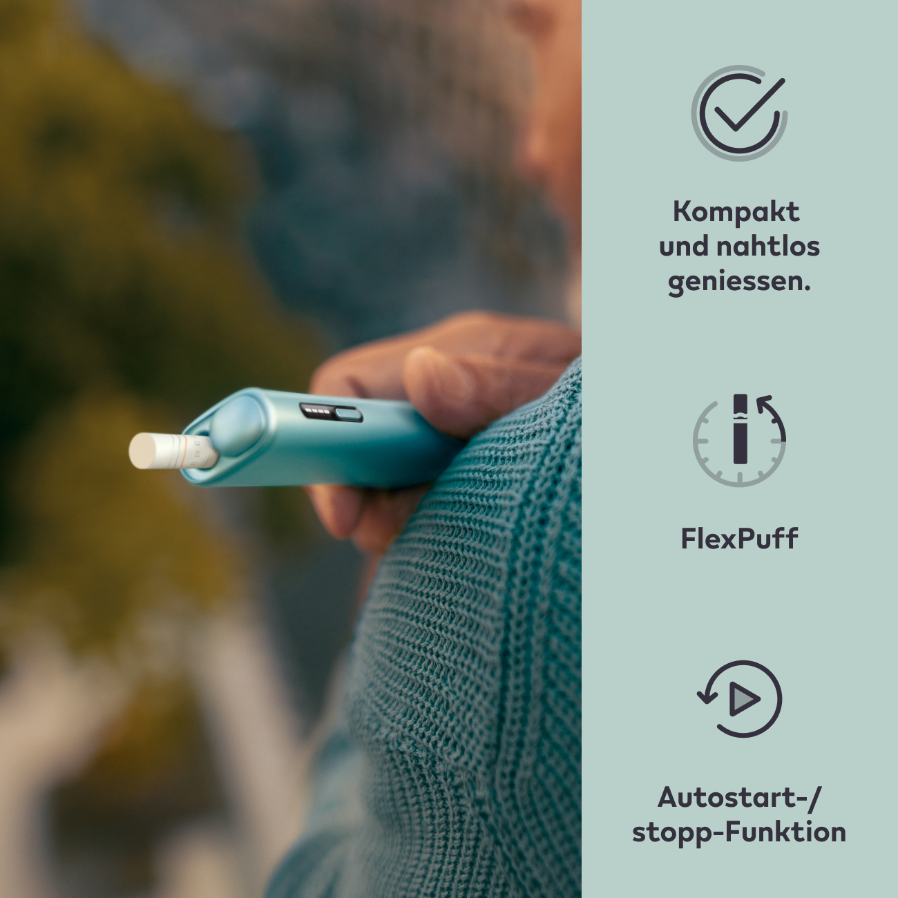 IQOS ILUMA i ONE Kit Breeze Blue (Breeze Blue)