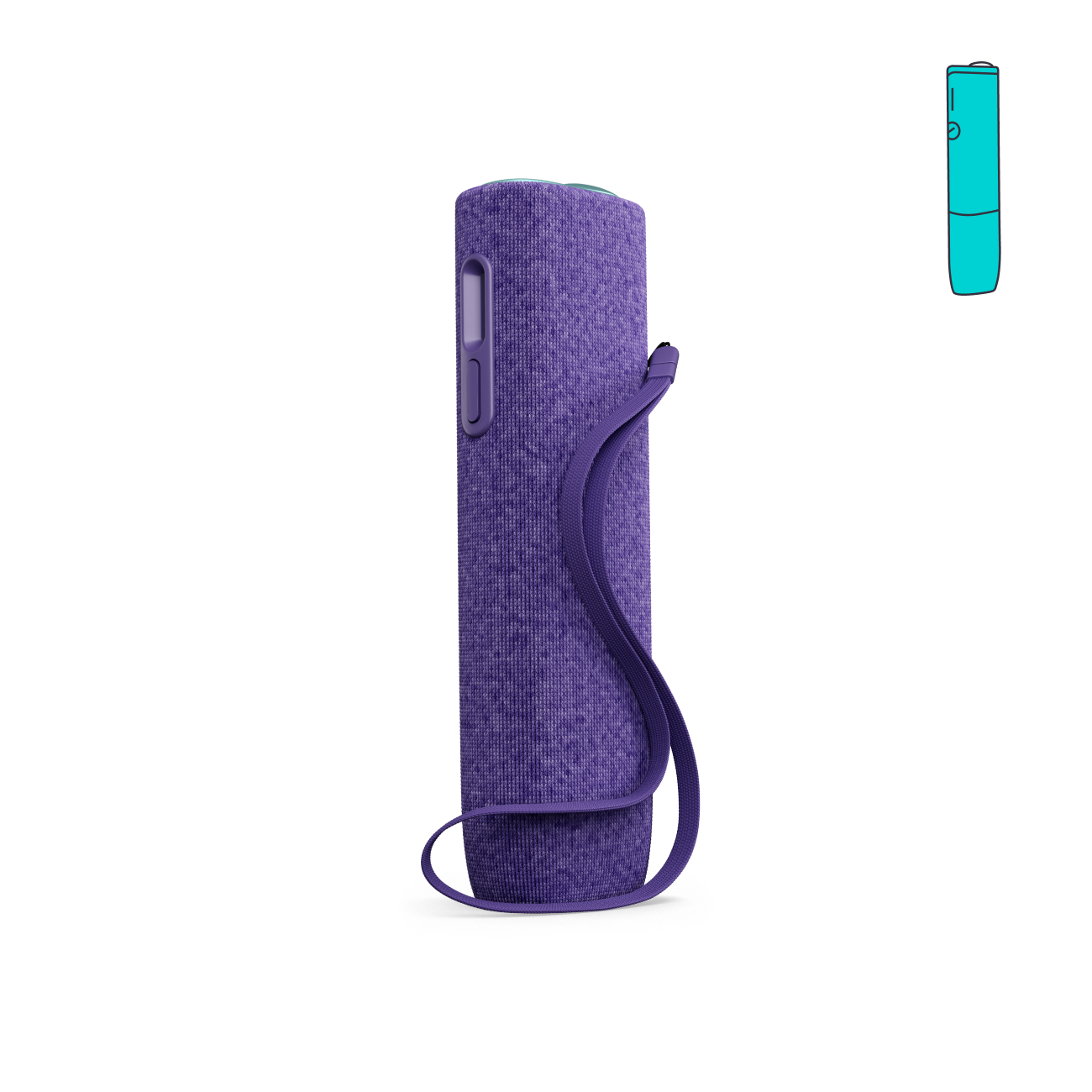 IQOS ILUMA i ONE Stoffhülle Majestic Purple (Majestic Purple)