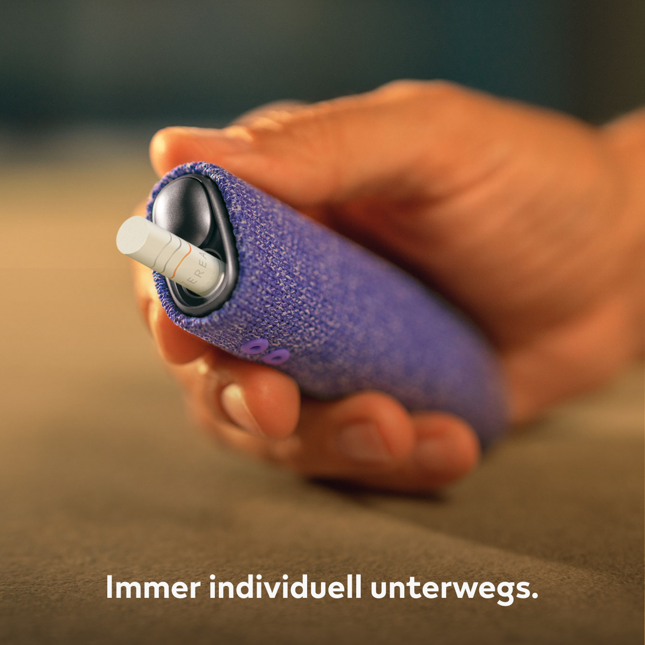 IQOS ILUMA i ONE Stoffhülle Majestic Purple (Majestic Purple)