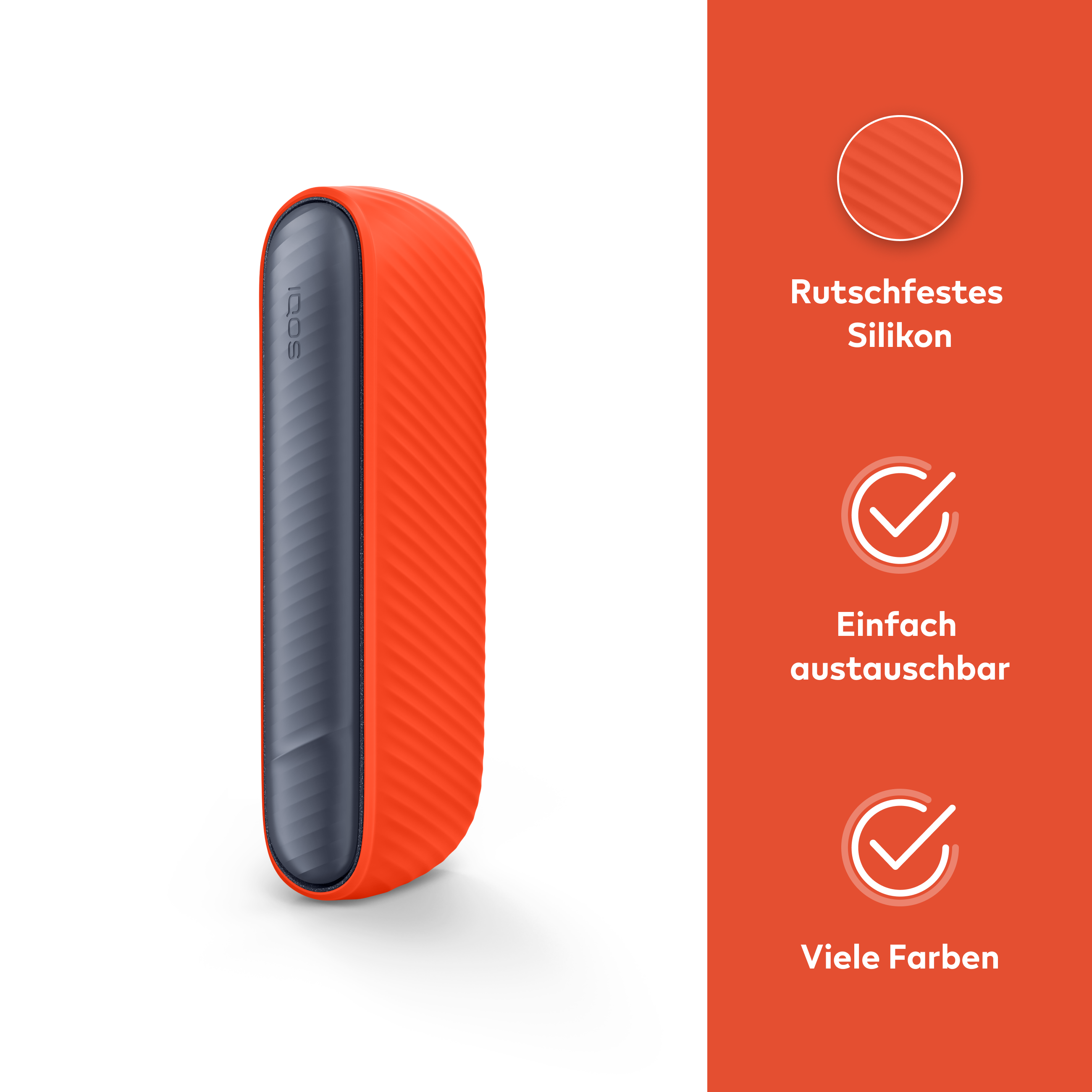 IQOS ILUMA i Silikonhülle Jolly Orange (Jolly Orange)