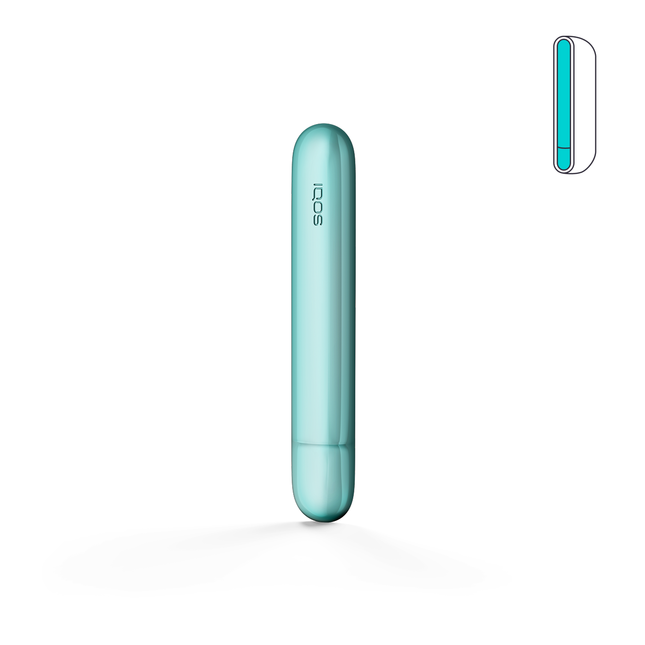 IQOS ILUMA i Iridescent Klappen-Cover Vivid Blue (Vivid Blue)