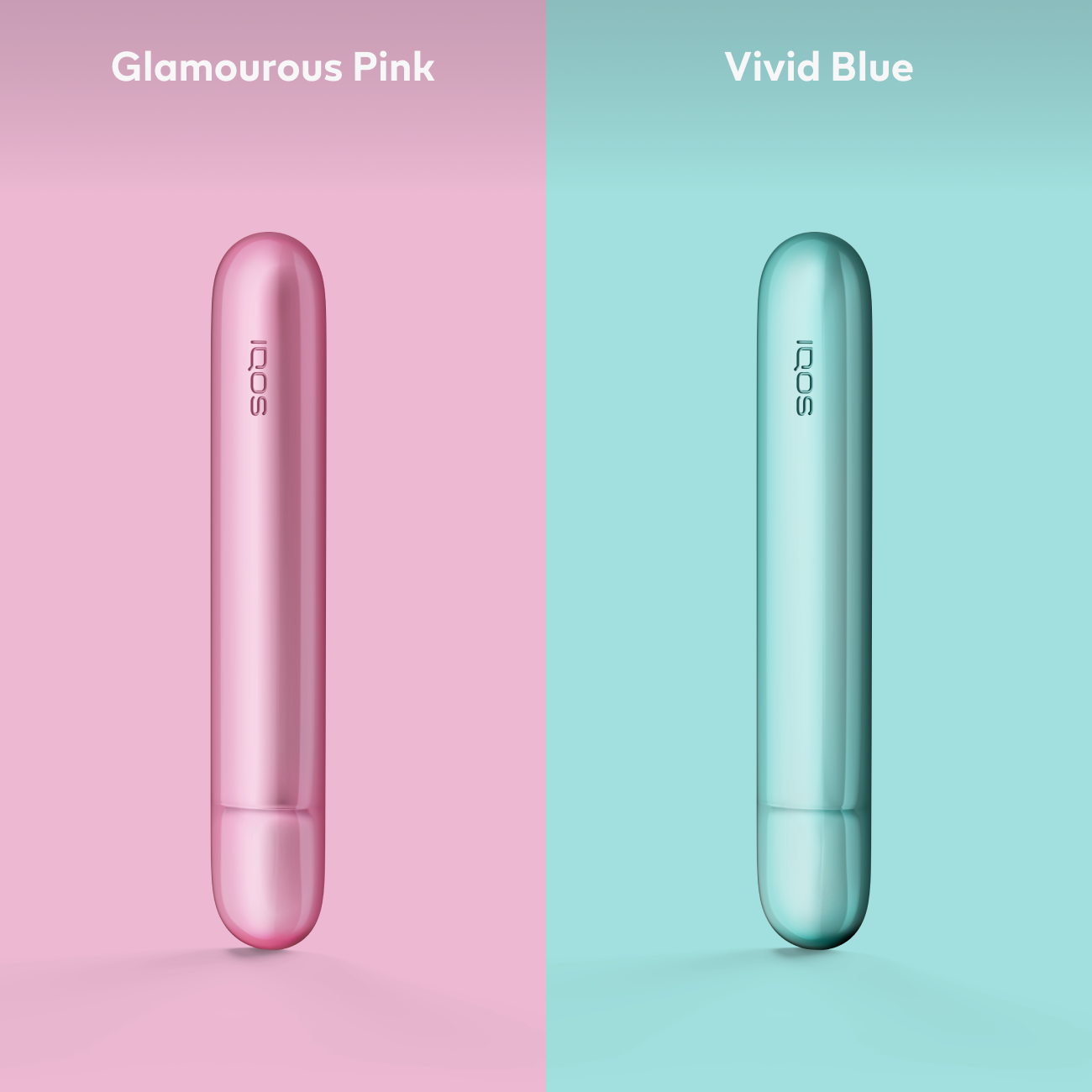 IQOS ILUMA i Iridescent Klappen-Cover Vivid Blue (Vivid Blue)