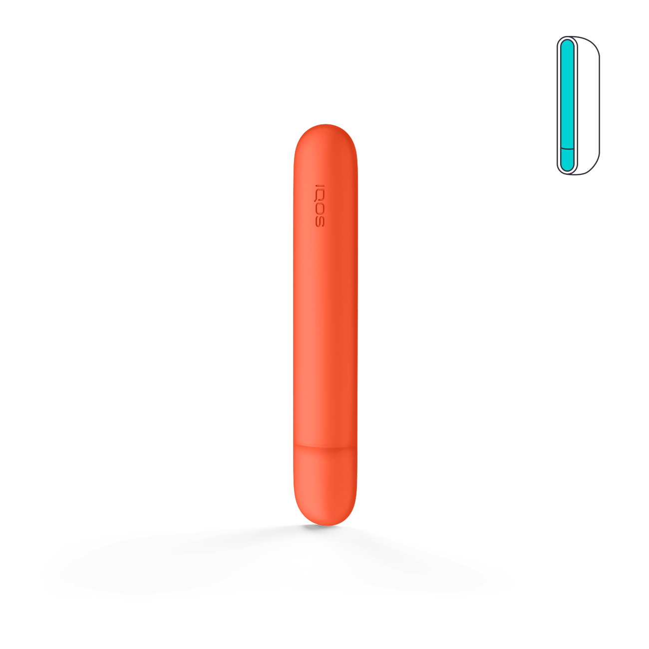 IQOS ILUMA i Neon Klappen-Cover Bright Orange (Bright Orange)