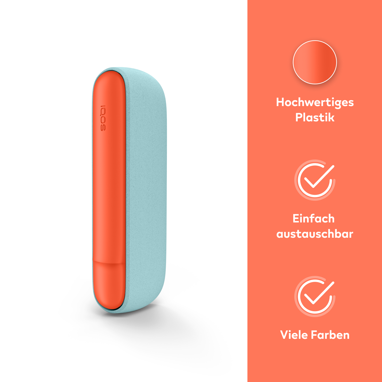IQOS ILUMA i Neon Klappen-Cover Bright Orange (Bright Orange)