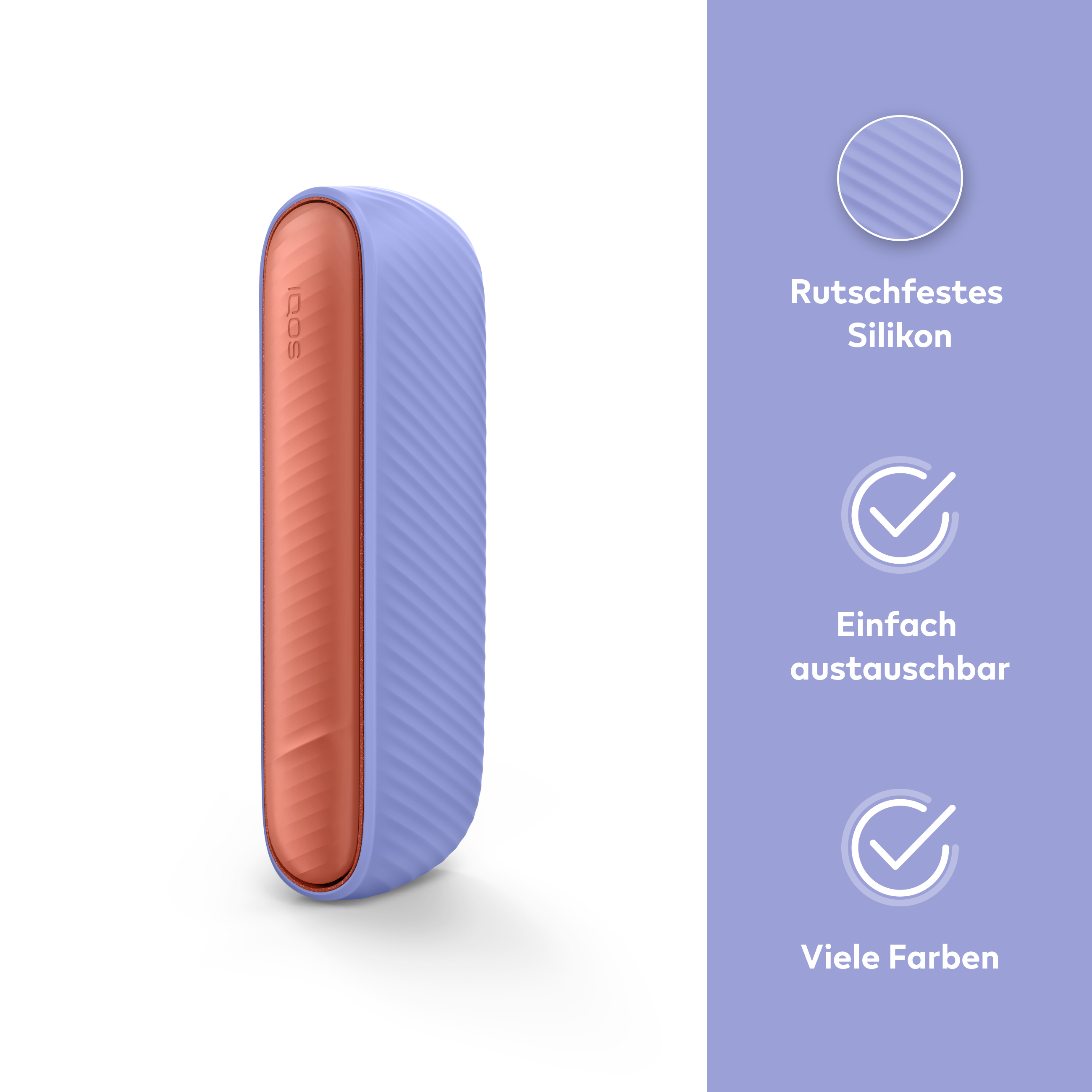 IQOS ILUMA i Silikonhülle Wise Violet (Wise Violet)