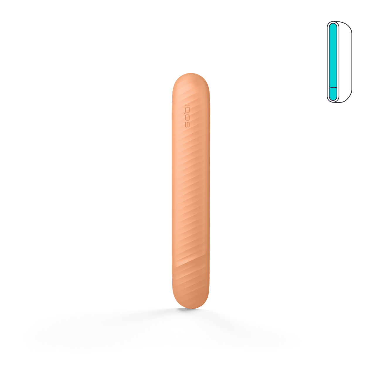 IQOS ILUMA i SoftTex Door Soft Orange  (Soft Orange)