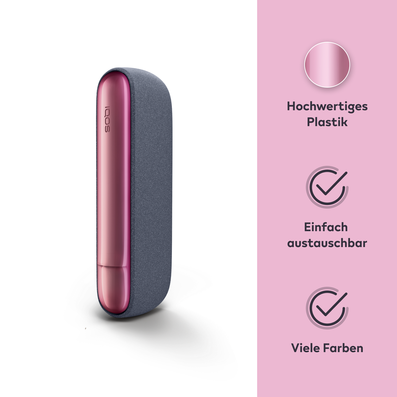 IQOS ILUMA i Iridescent Klappen-Cover Glamourous Pink (Glamorous Pink)