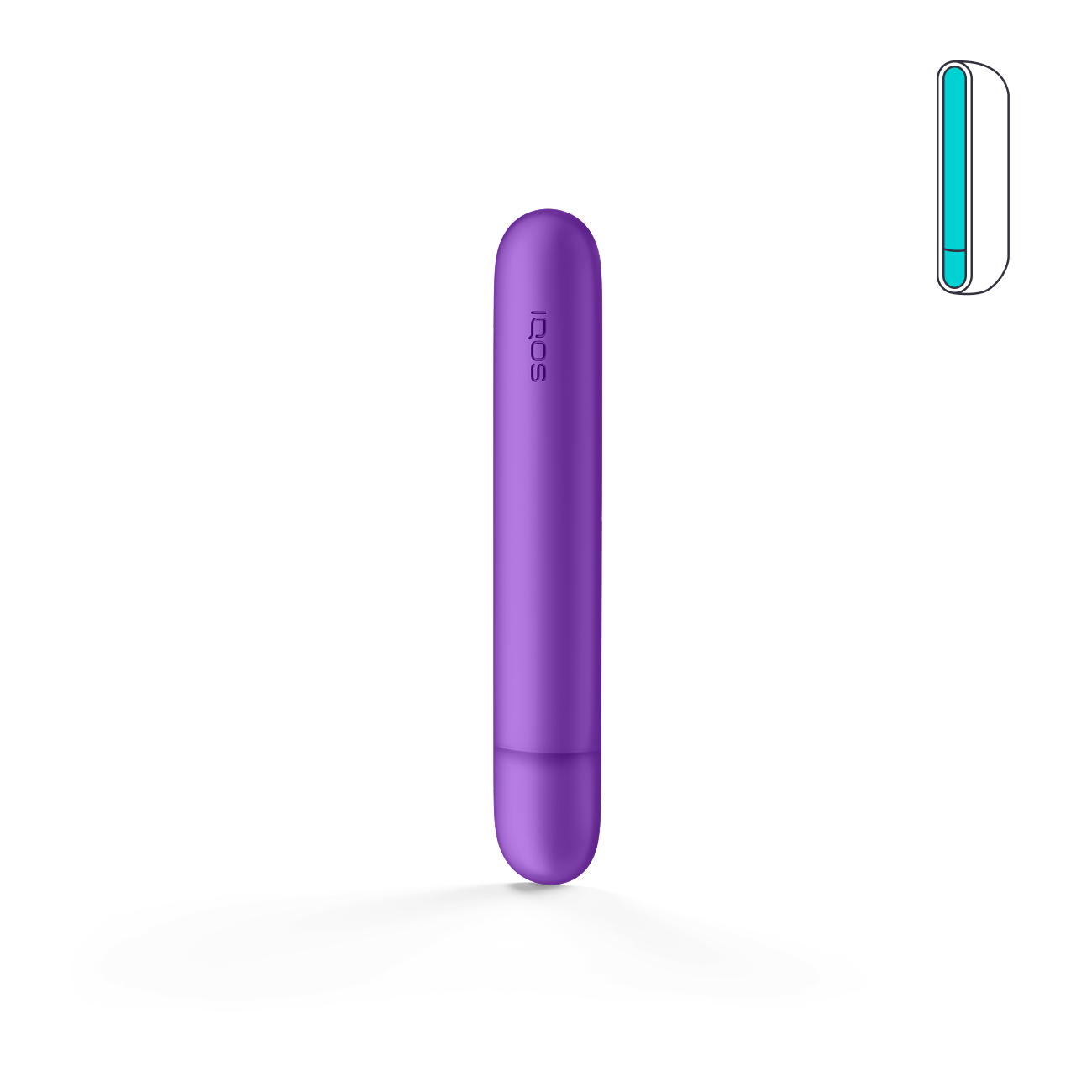 IQOS ILUMA i Neon Klappen-Cover Passionate Purple (Passionate Purple)