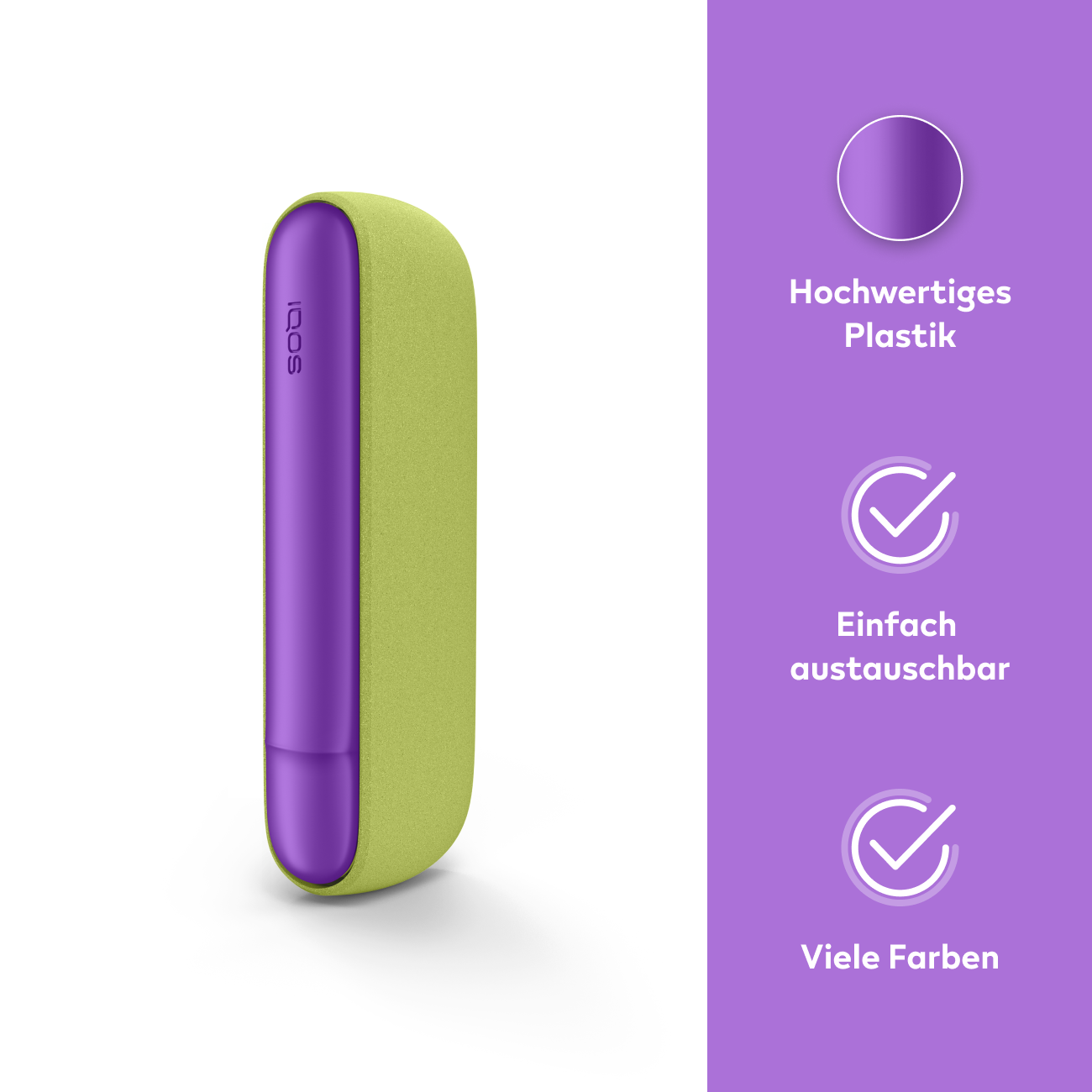 IQOS ILUMA i Neon Klappen-Cover Passionate Purple (Passionate Purple)