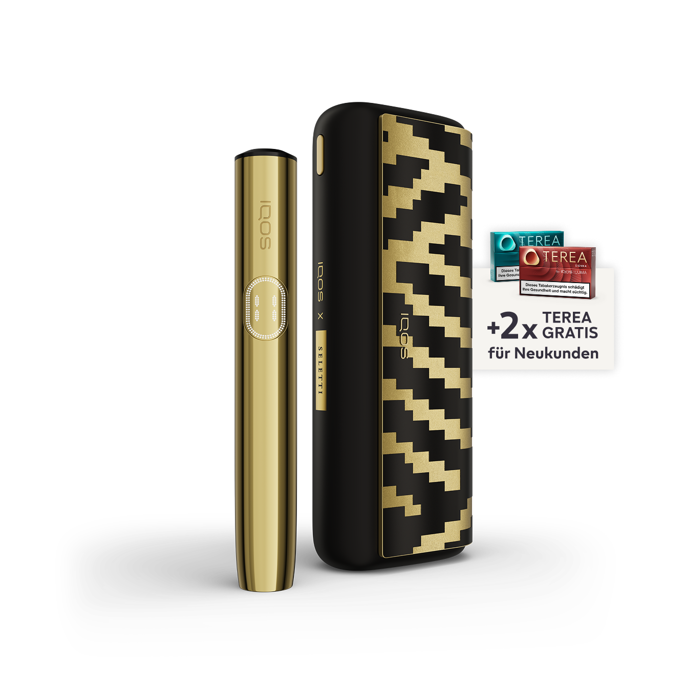 IQOS ILUMA PRIME i x Seletti Edition (Black)