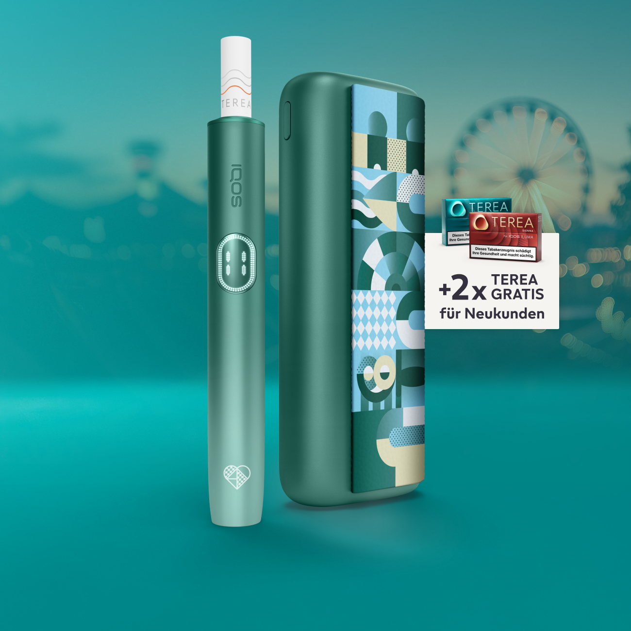 IQOS ILUMA i PRIME Bavaria Edition 2025 (Aspen Green)