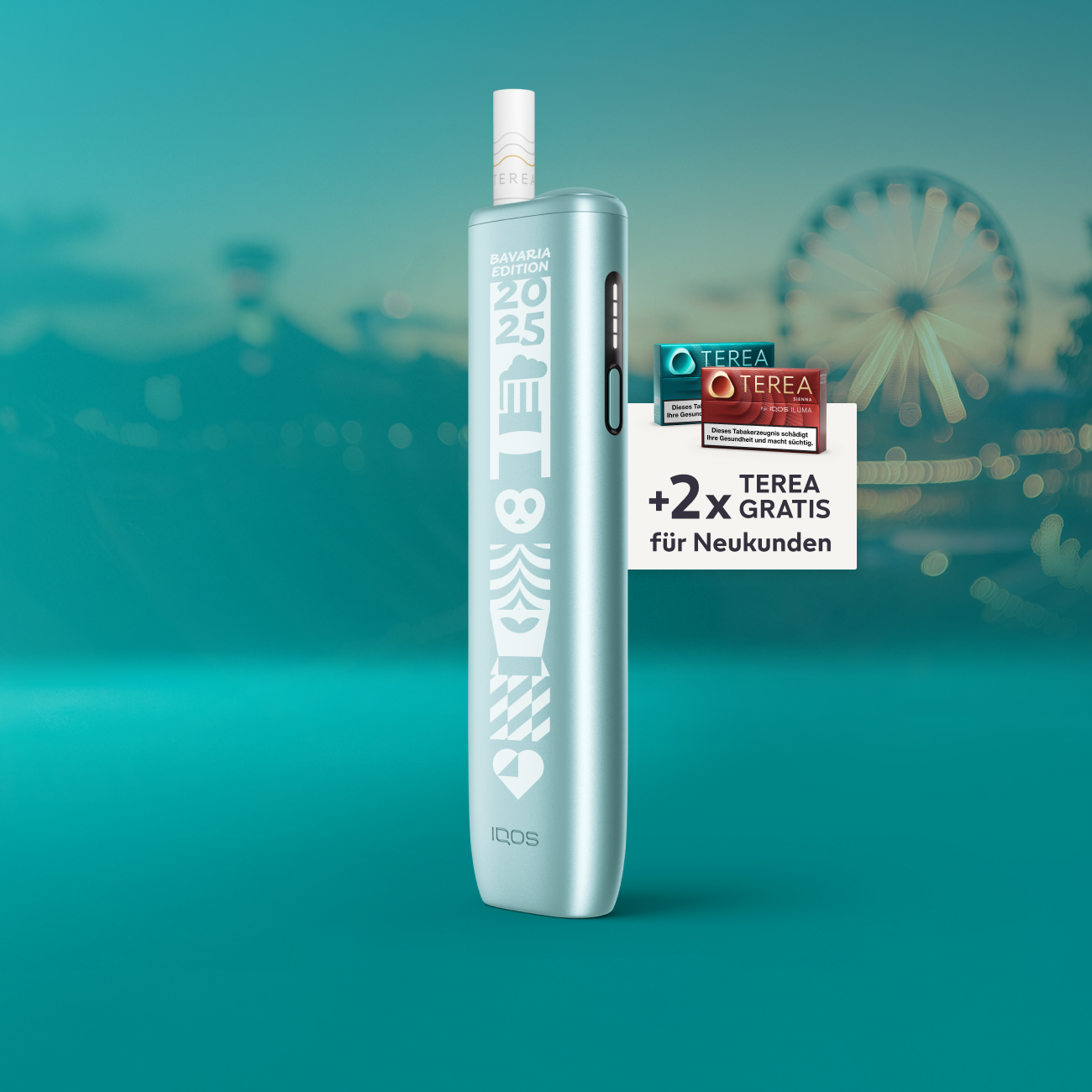 IQOS ILUMA i ONE Bavaria Edition 2025 (Breeze Blue)