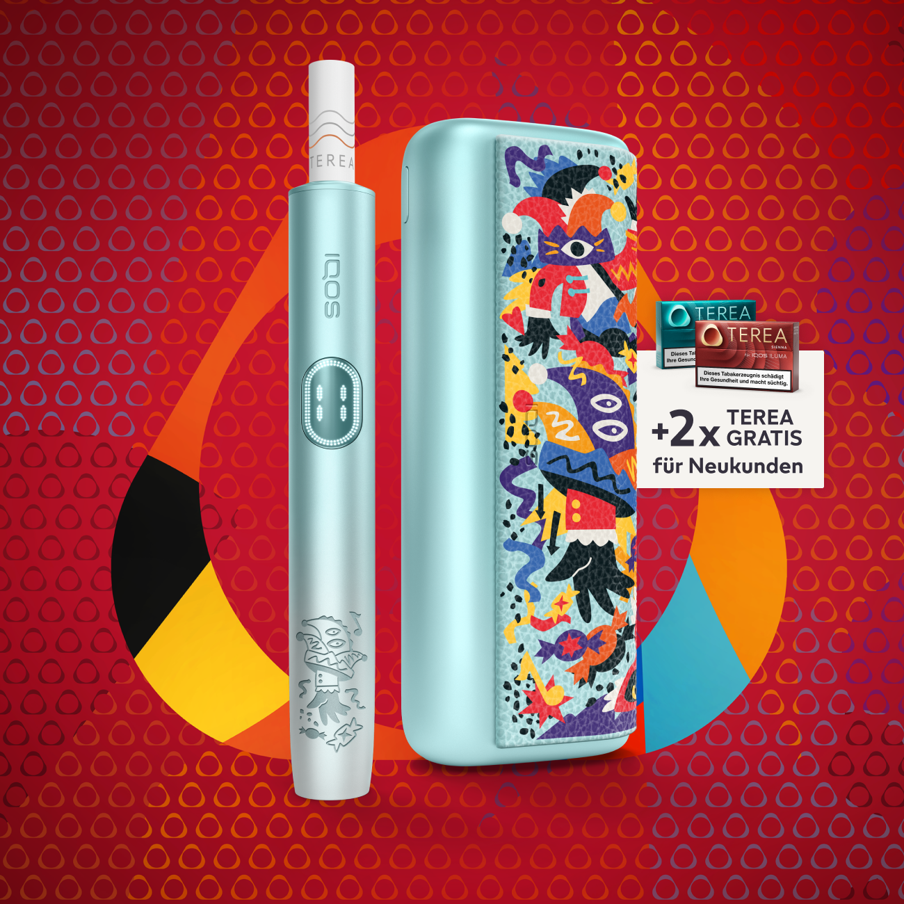 IQOS ILUMA i PRIME Karneval Edition 2026 (Iluma I Breeze Blue)