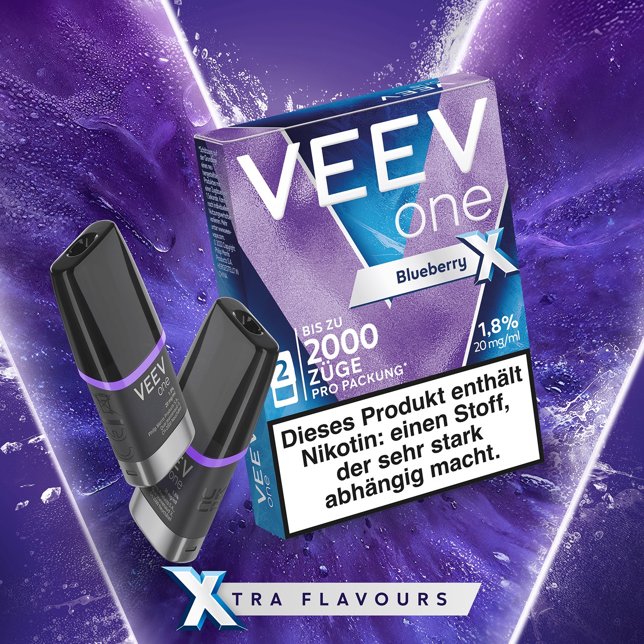 VEEV ONE Pods Blueberry X (Blueberry X)