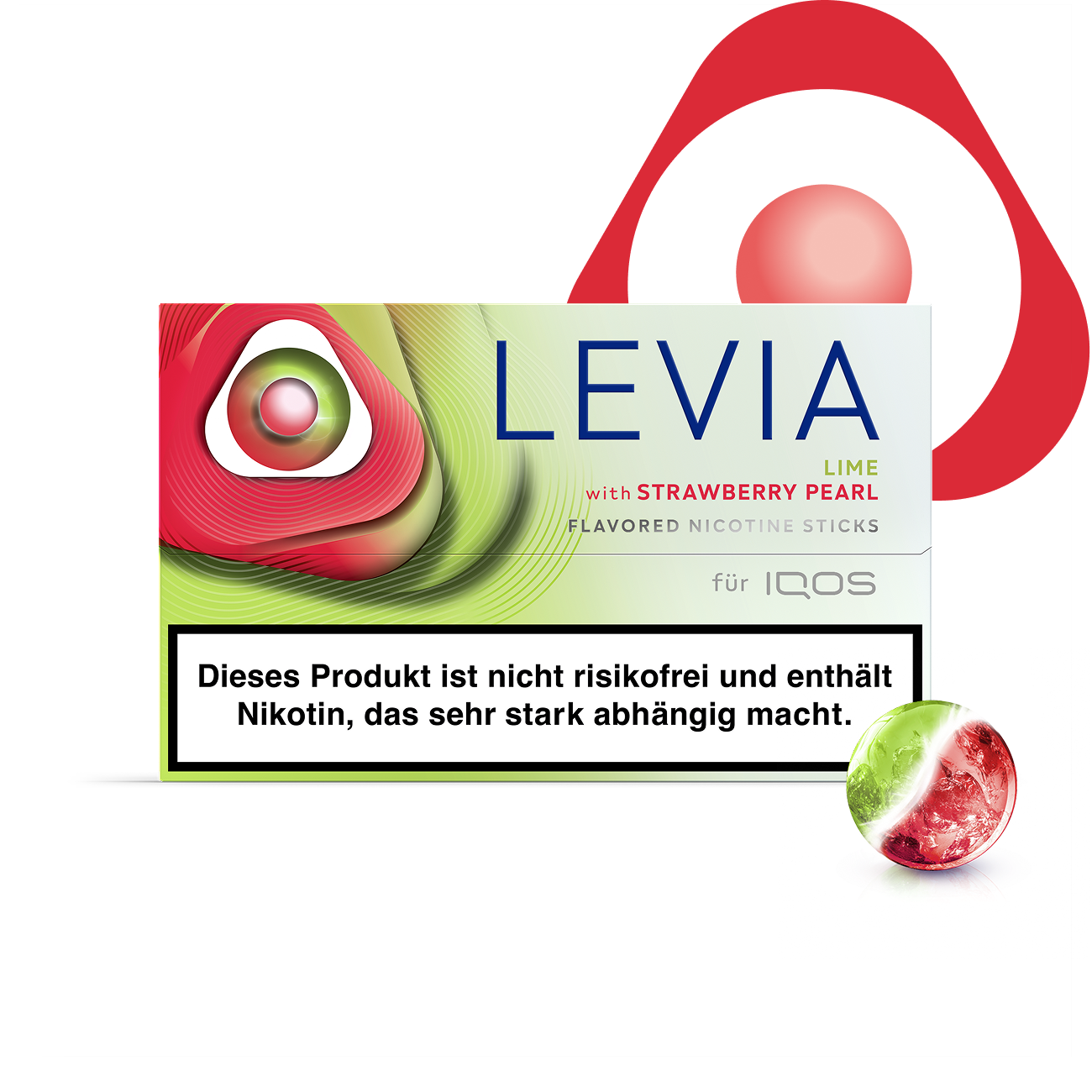 LEVIA Lime with Strawberry Pearl (Shiro Sour Lime)