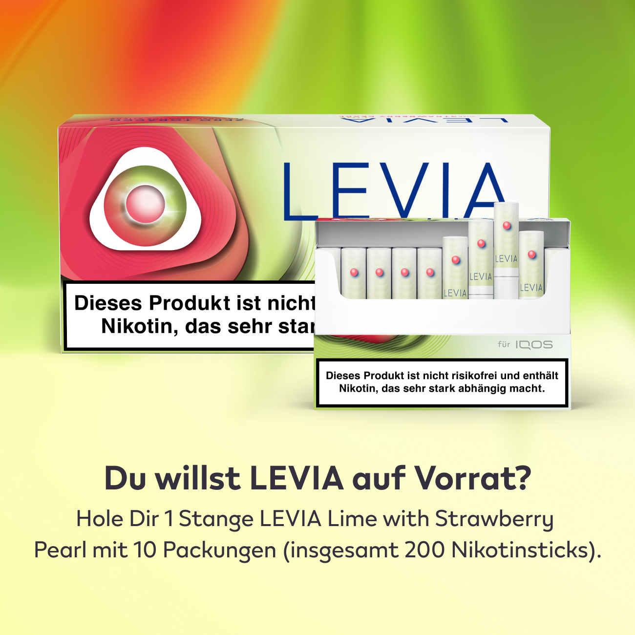 LEVIA Lime with Strawberry Pearl (Shiro Sour Lime)