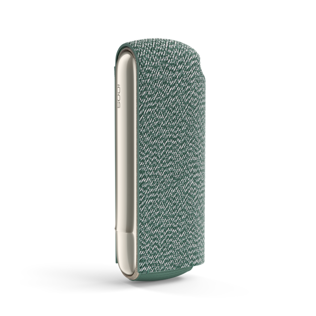 جراب+ IQOS ILUMA قماش أخضر (أخضر)