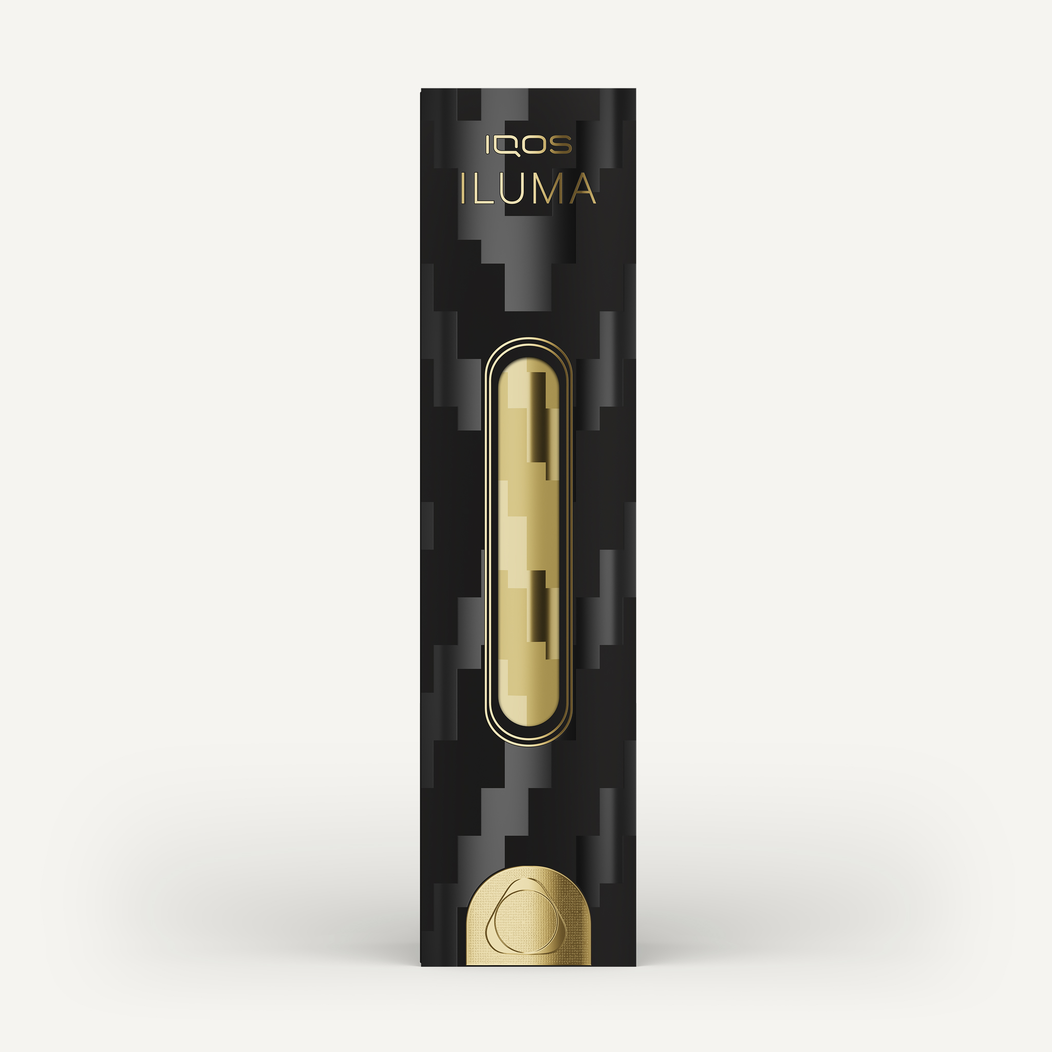 IQOS ILUMA Alu Door Pattern Seletti (Black Gold)