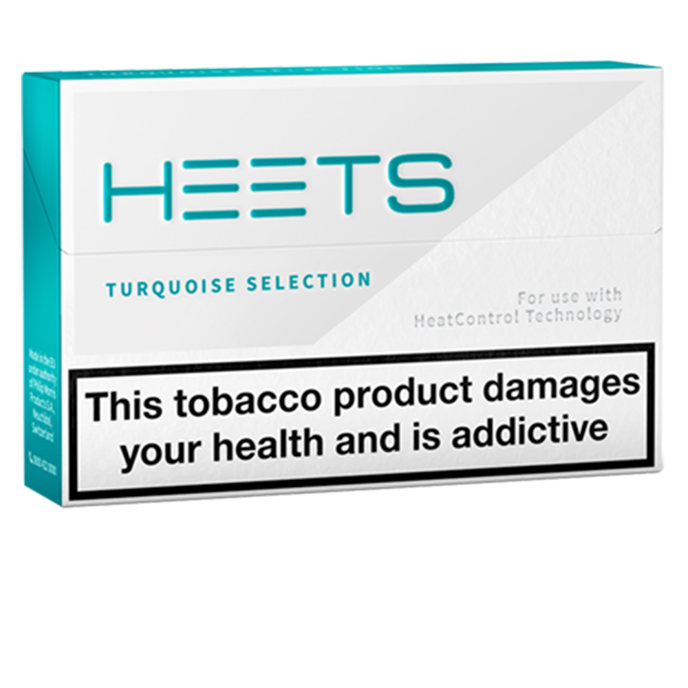 HEETS Turquoise Pack (Classic Tobacco) (TURQUOISE SELECTION)