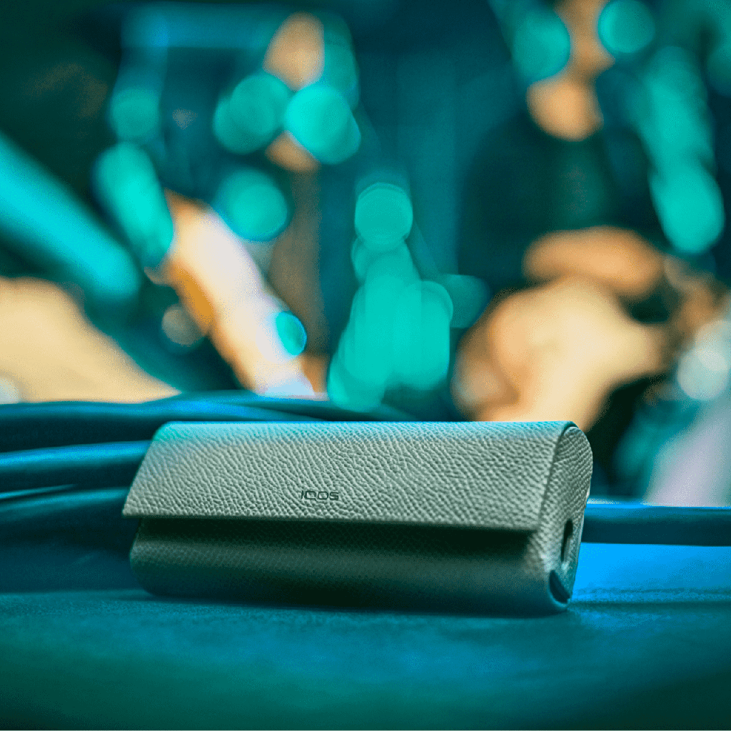 IQOS ILUMA Full Wrap Leather-like Kelp Green (Kelp Green)