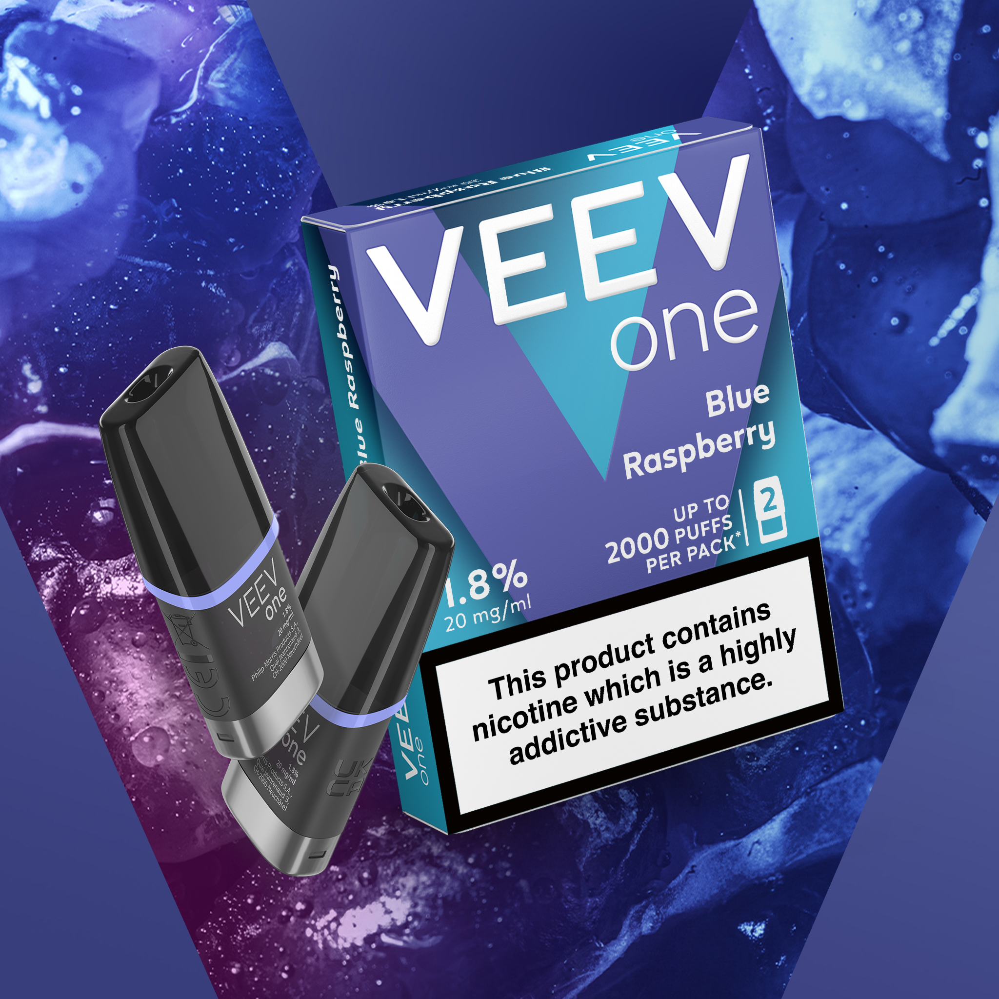VEEV ONE Blue Raspberry (Blue Raspberry)