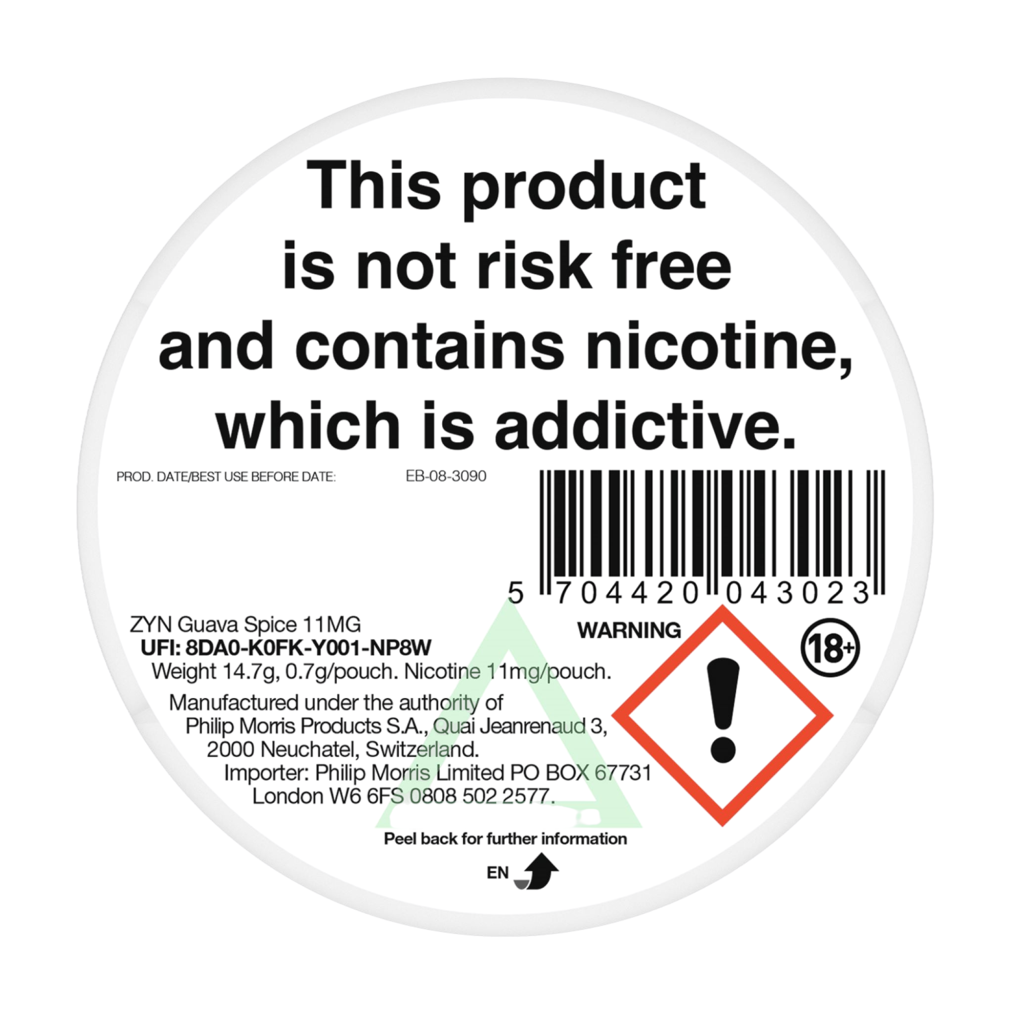 ZYN Guava Spice 11mg (CHILI GUAVA)